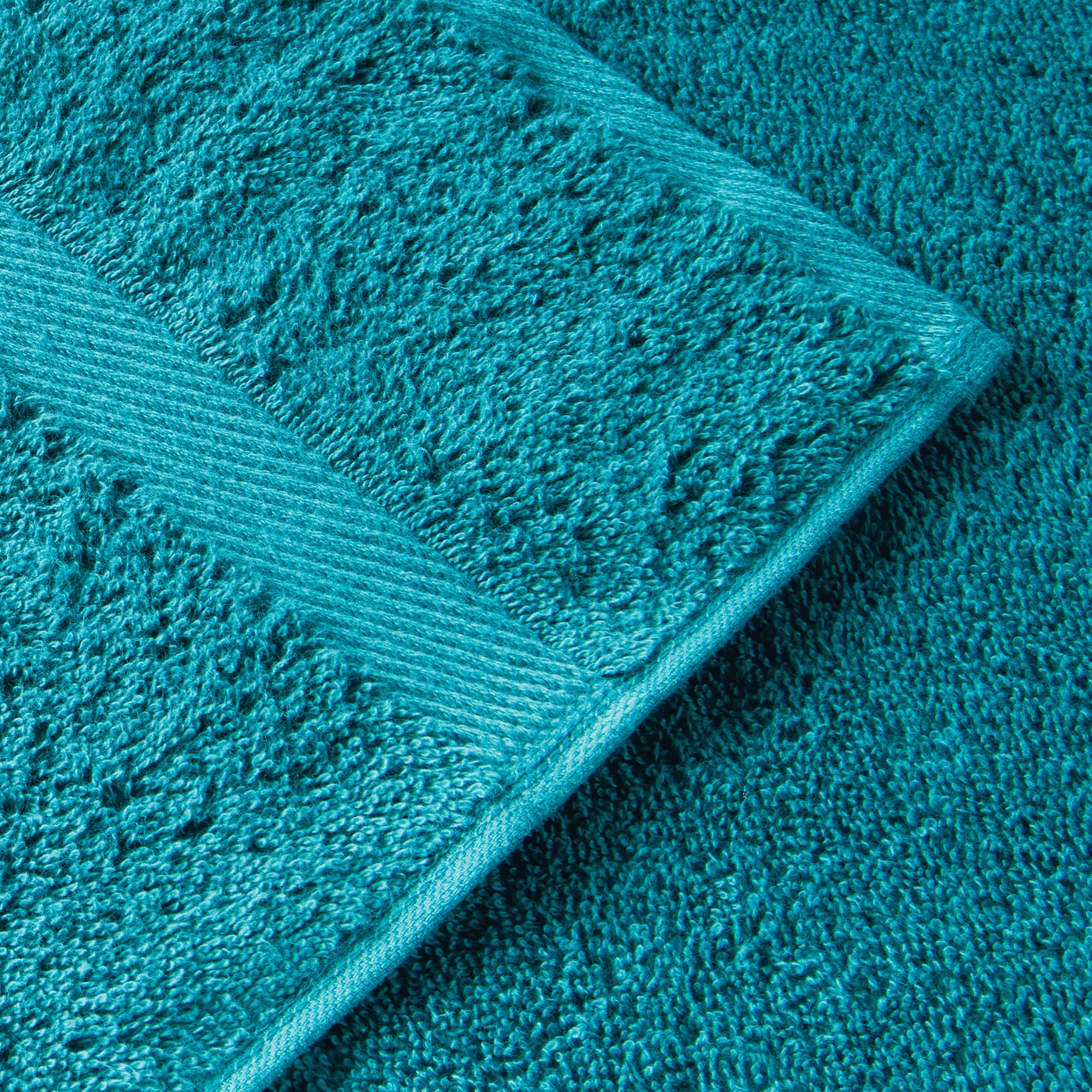 12-Piece Serene Cotton Terry Bath Towel Set 6 12-Piece Serene Cotton Terry Bath Towel Set