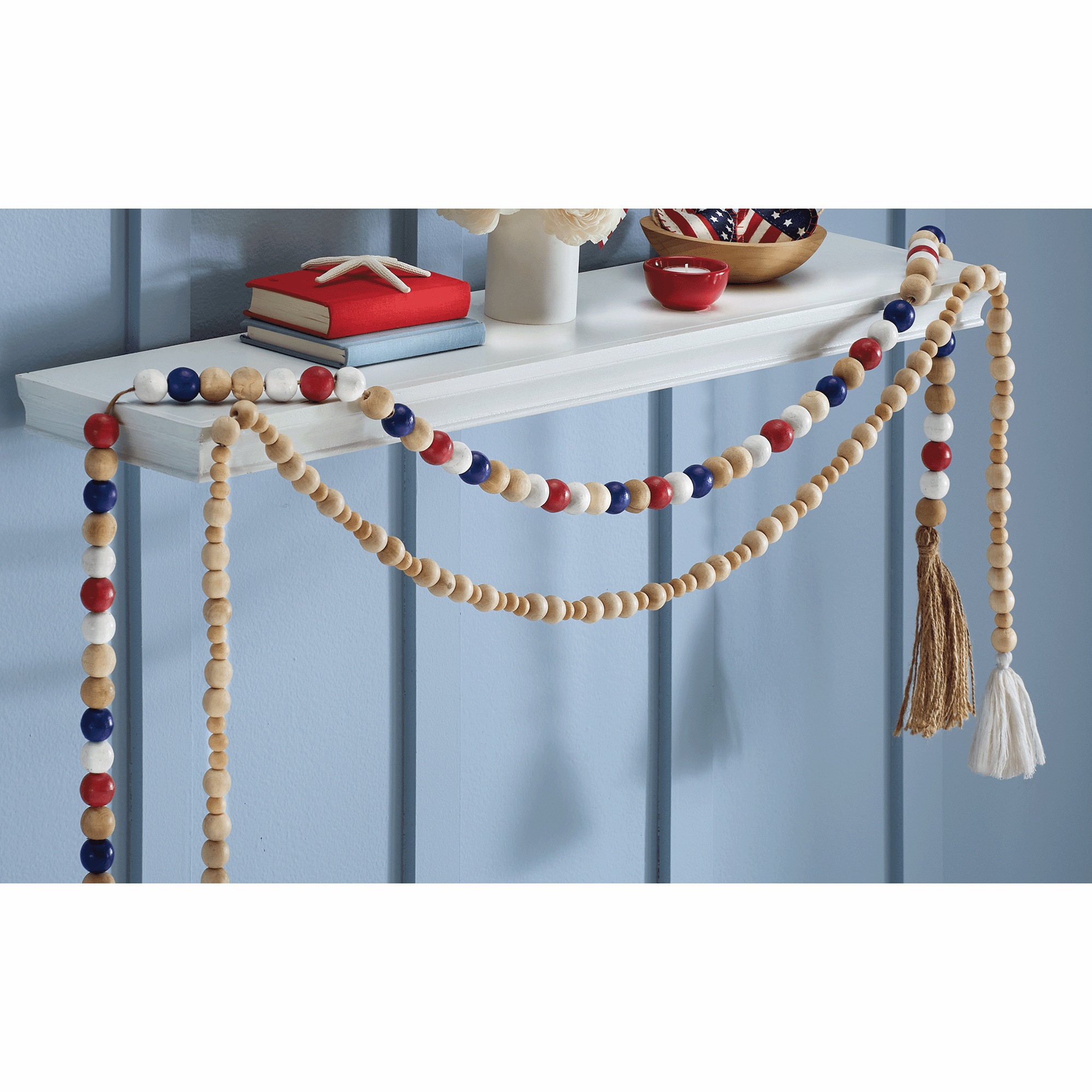 Wooden Bead Garland