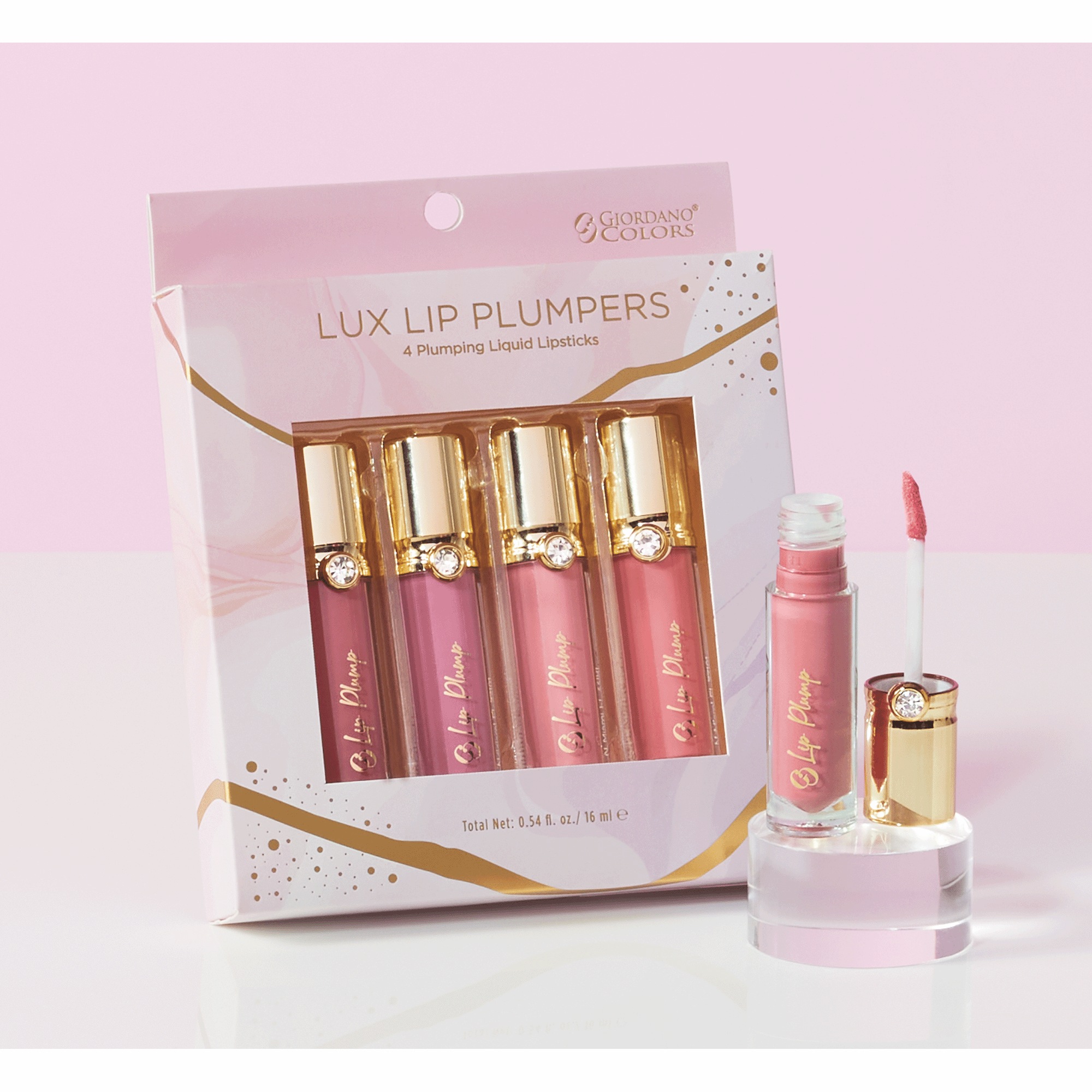 Michael Giordano Lip Plumping Lipsticks 4-Piece Set