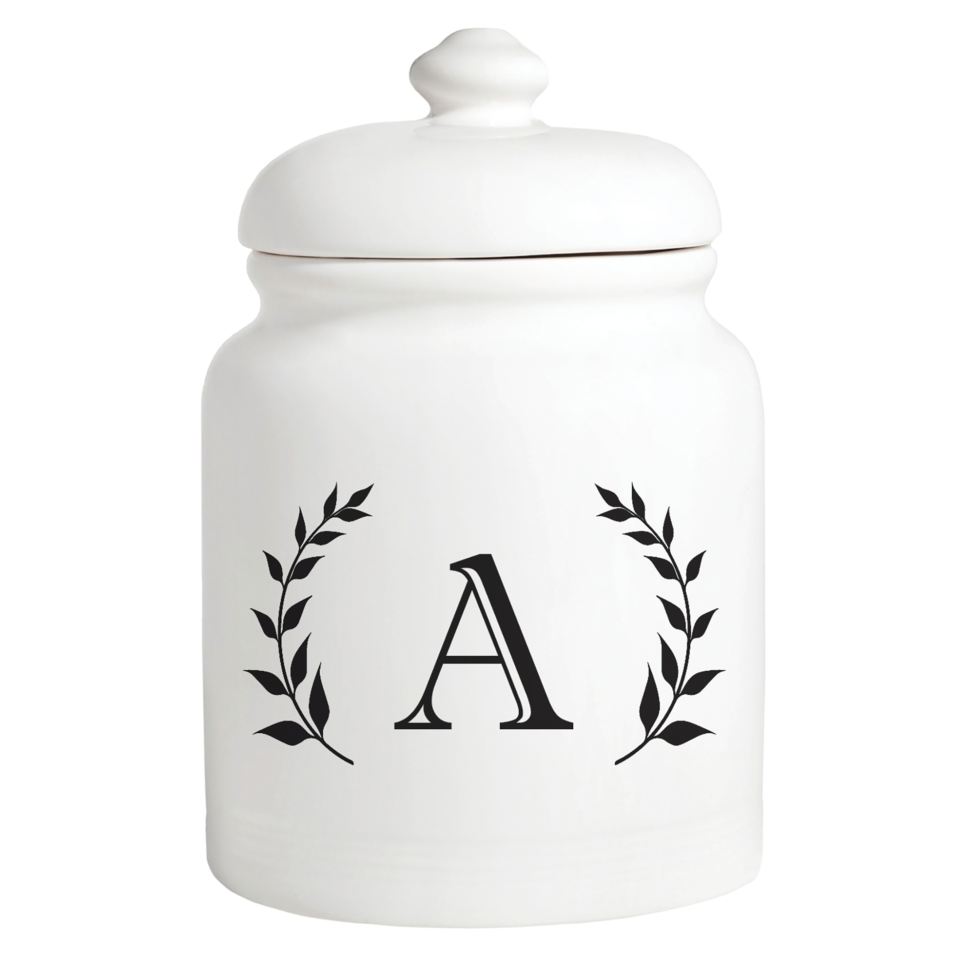 Initial Personalized Treat Jar