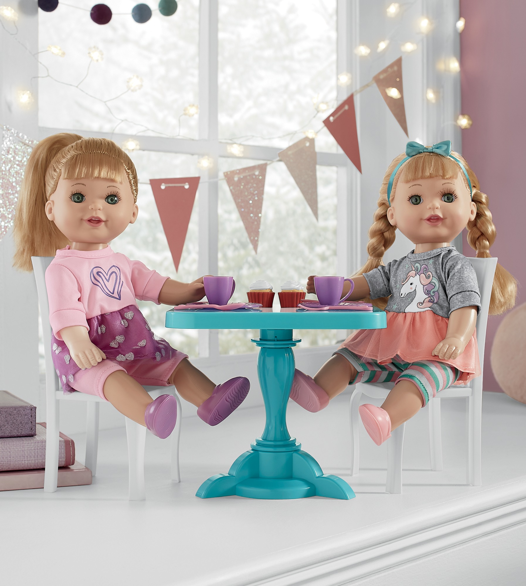 New Adventures Tea Party Dolls
