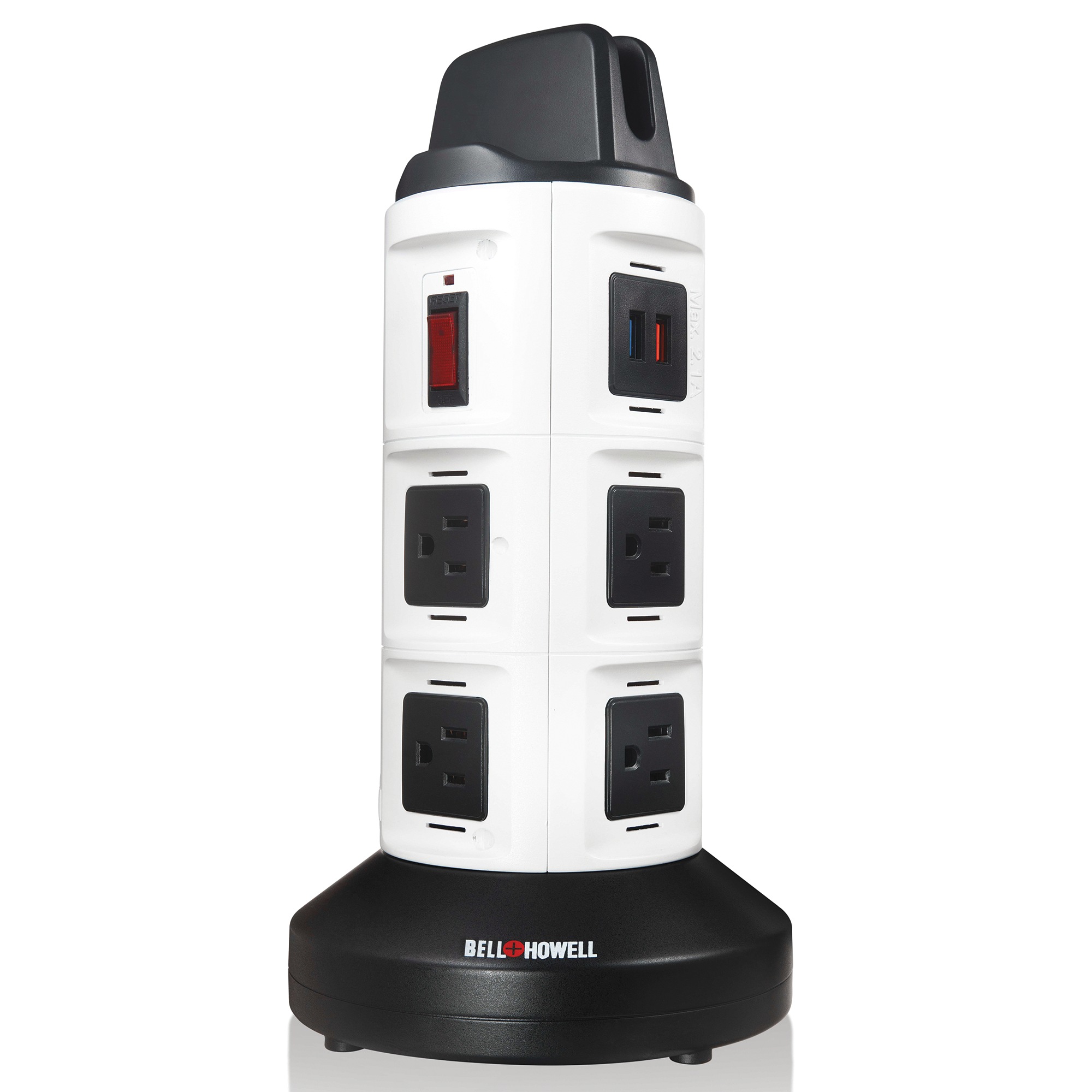 Bell+Howell Spin Power Charging Station with Surge Protection