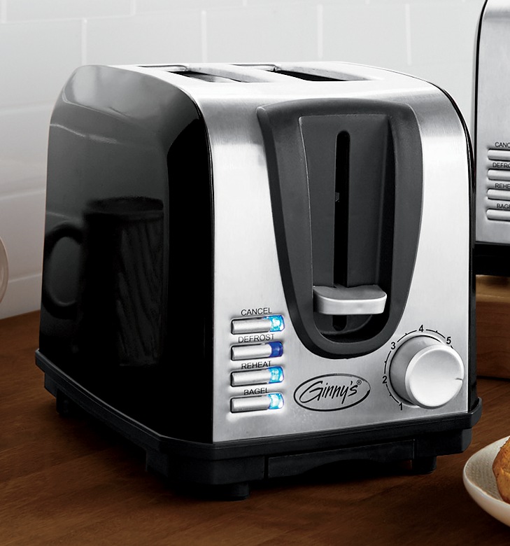 Ginnyâs Essential 2-Slice Toaster with 7 Browning Levels 4 Ginnyâs Essential 2-Slice Toaster with 7 Browning Levels