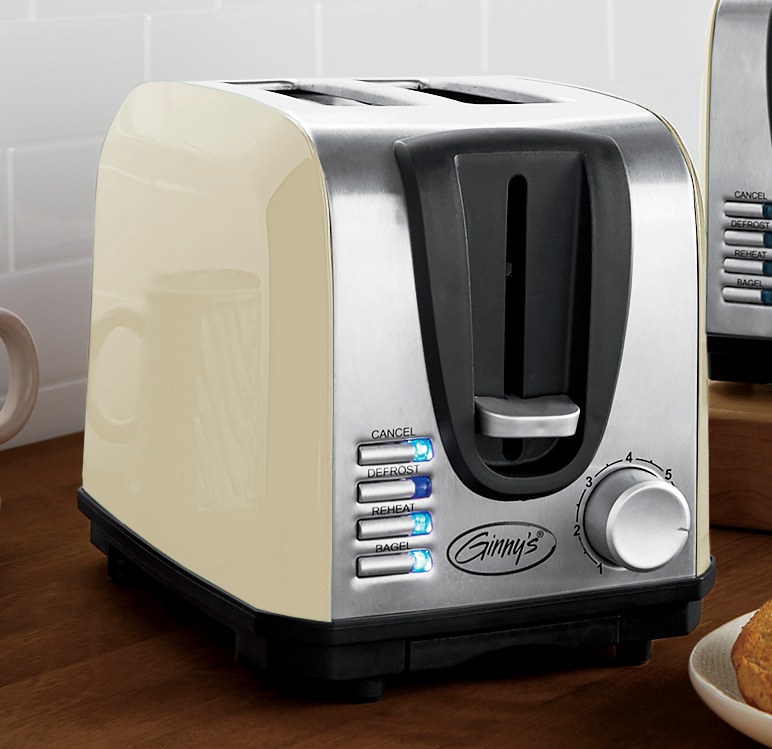 Ginnyâs Essential 2-Slice Toaster with 7 Browning Levels 5 Ginnyâs Essential 2-Slice Toaster with 7 Browning Levels