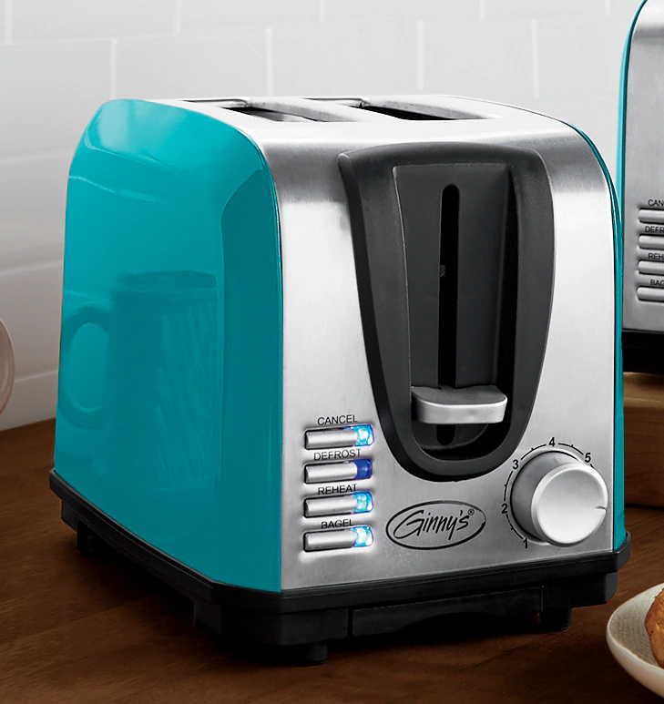 Ginnyâs Essential 2-Slice Toaster with 7 Browning Levels 6 Ginnyâs Essential 2-Slice Toaster with 7 Browning Levels