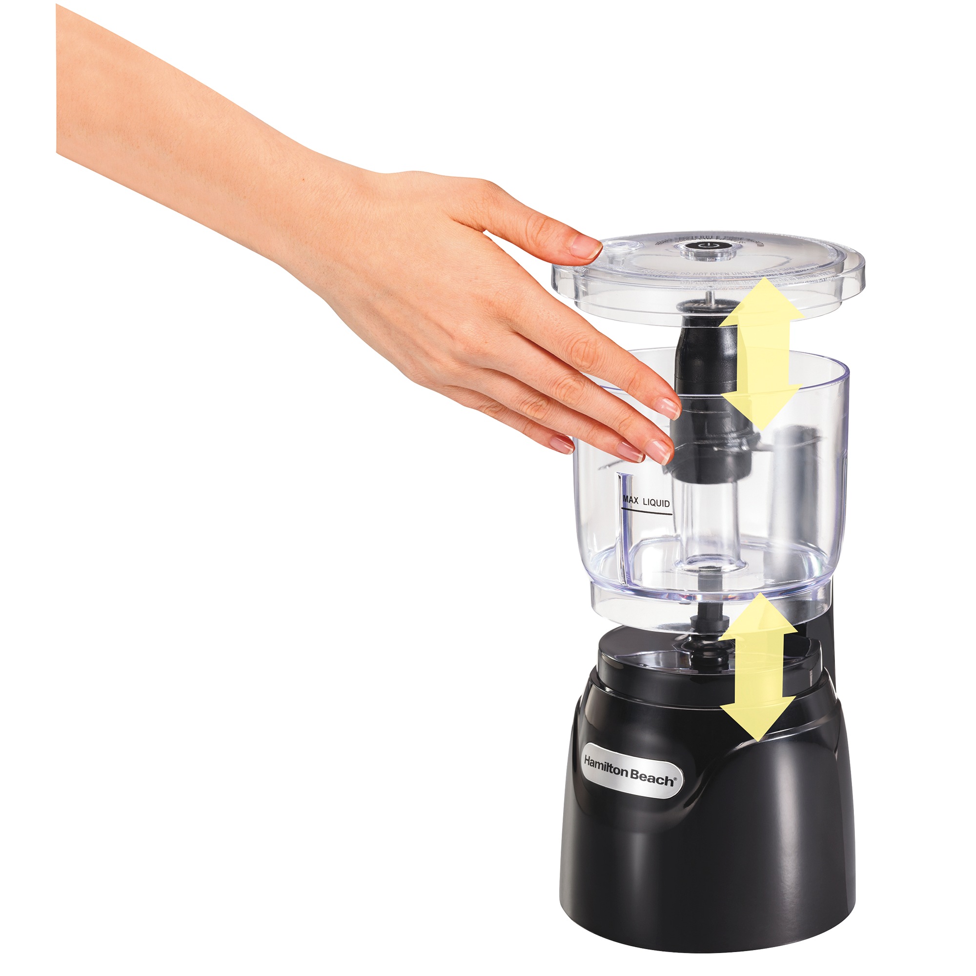 Hamilton Beach Stack & Press Food Chopper