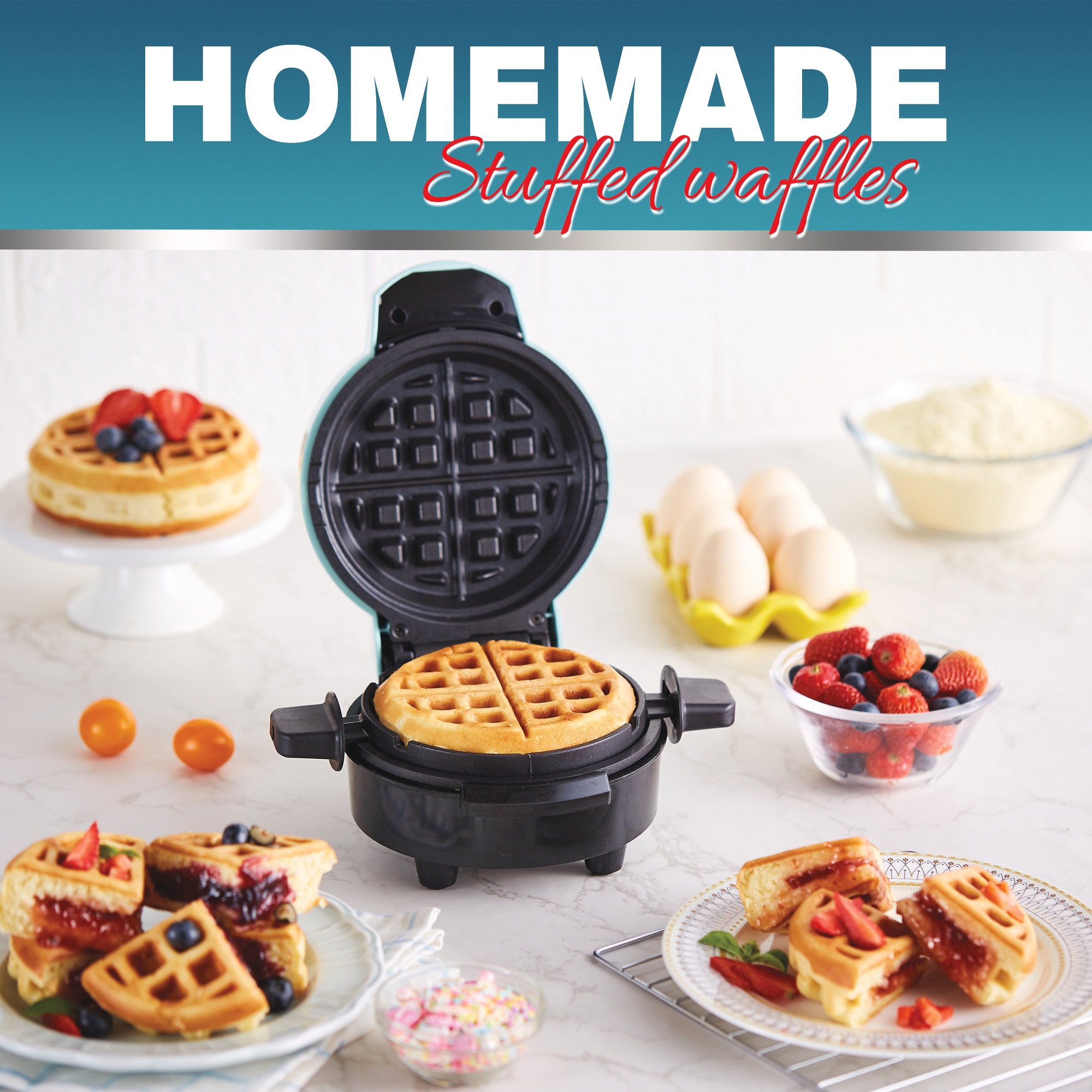Stuffed Waffle Maker 7 Stuffed Waffle Maker