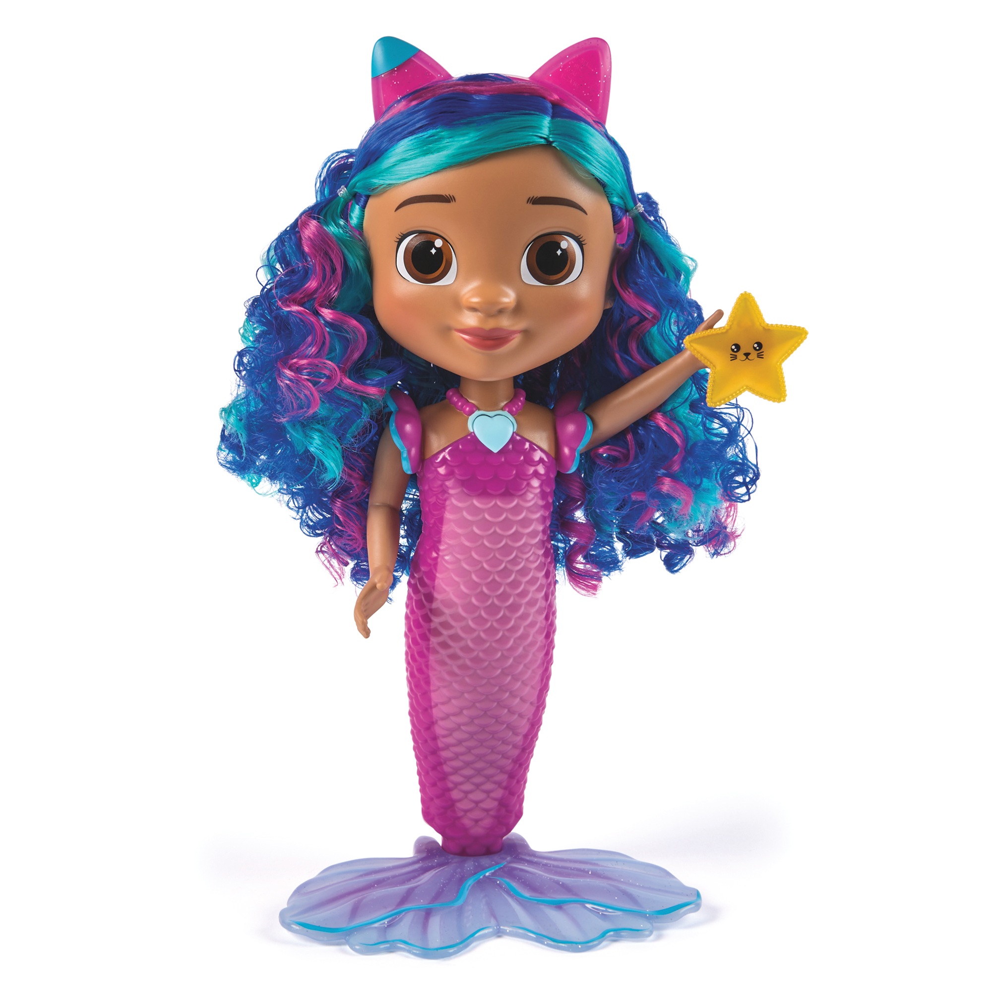 Gabbyâs Dollhouse Sing and Shine Mermaid Gabby