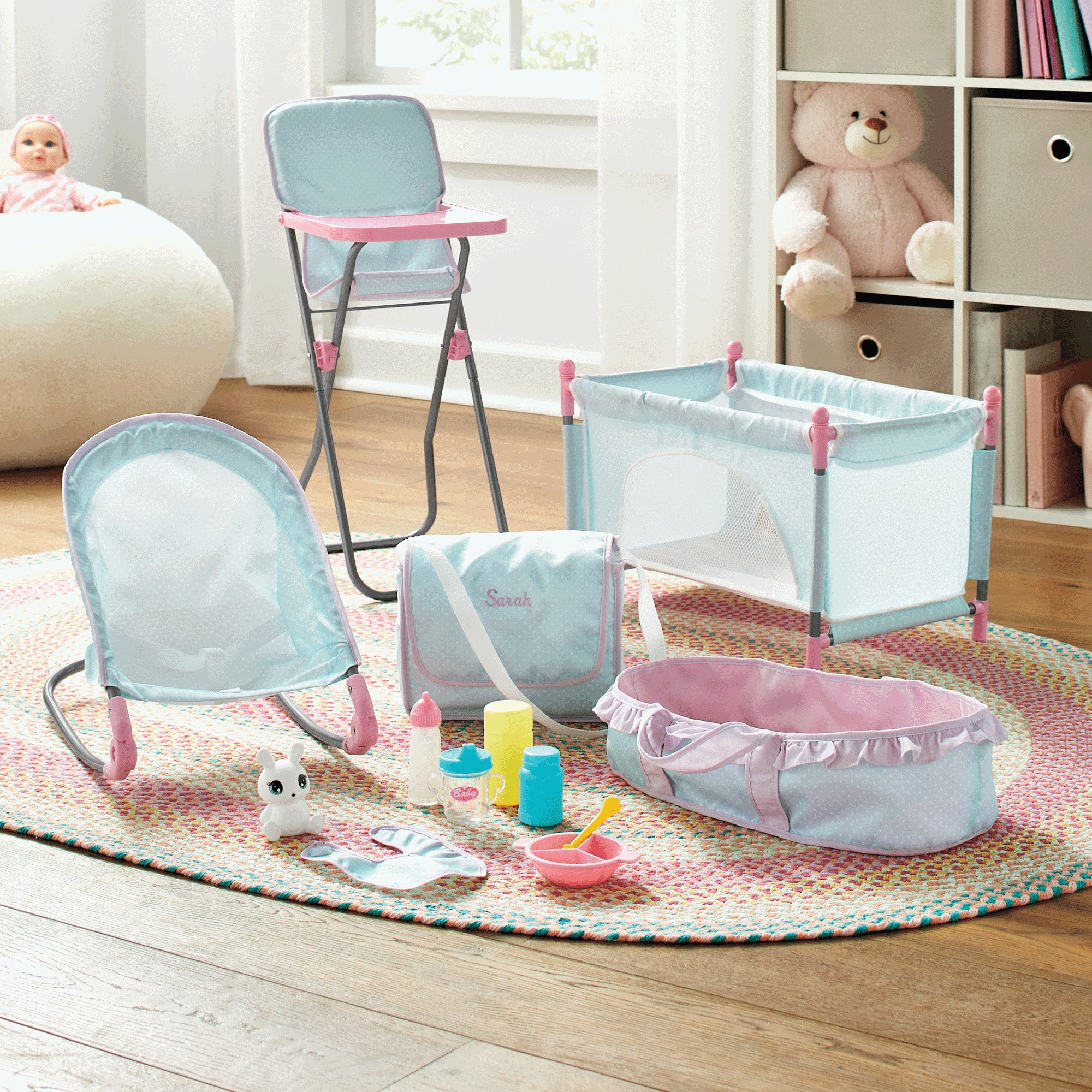 Doll Furniture and Accessory Set