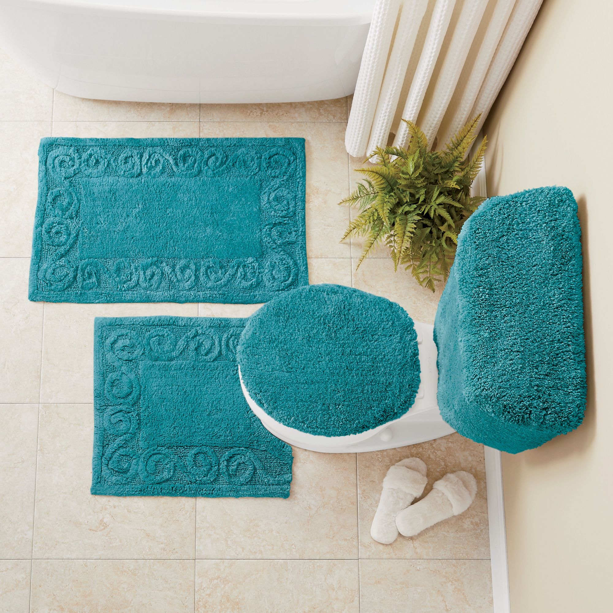 5-Piece Scroll Bath Set