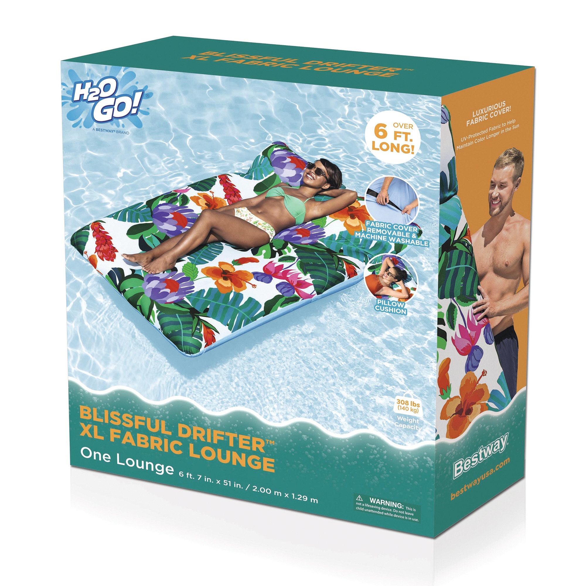 Bestway Blissful Drifter Fabric Lounge 12 Bestway Blissful Drifter Fabric Lounge
