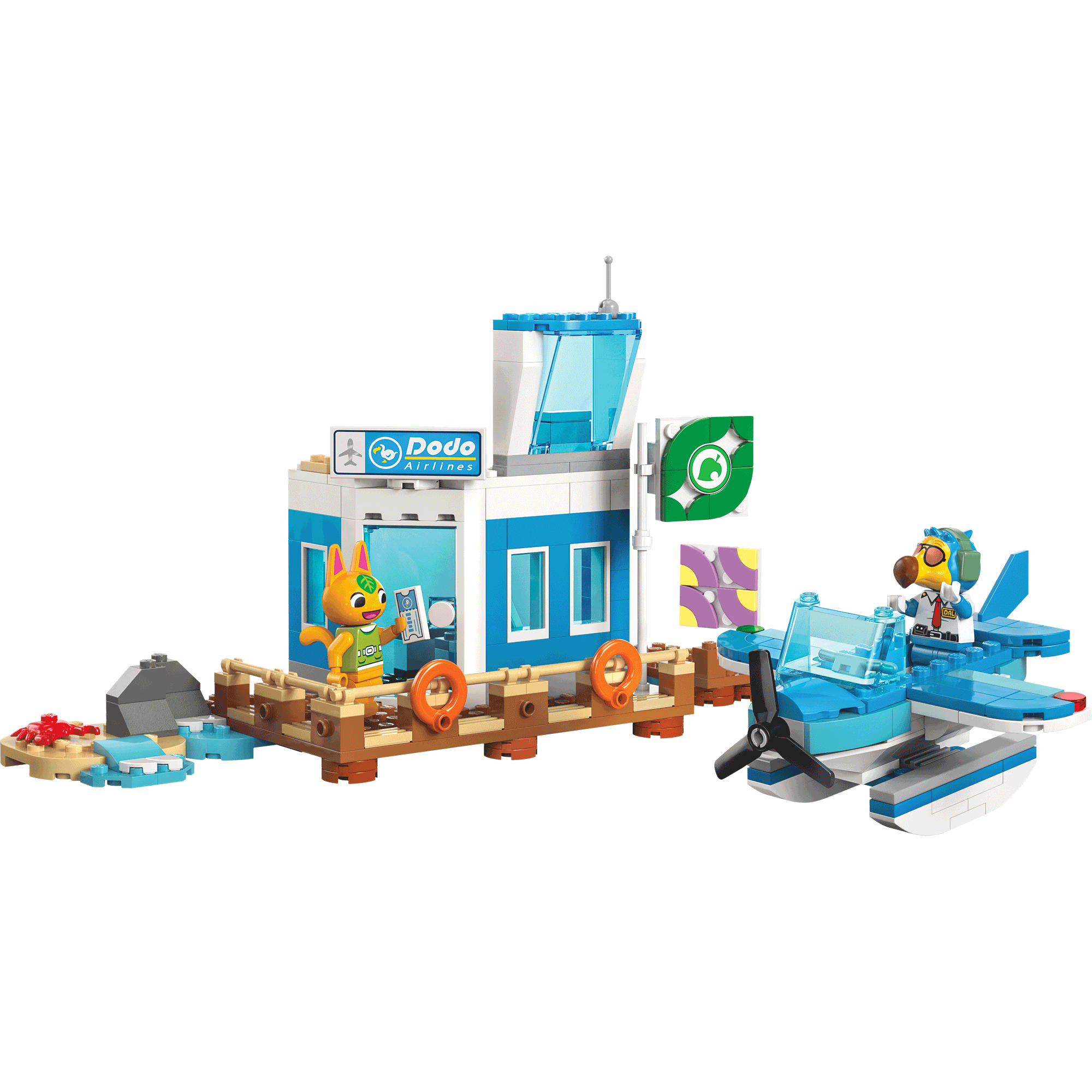 LEGO Animal Crossing Fly with Dodo Airlines