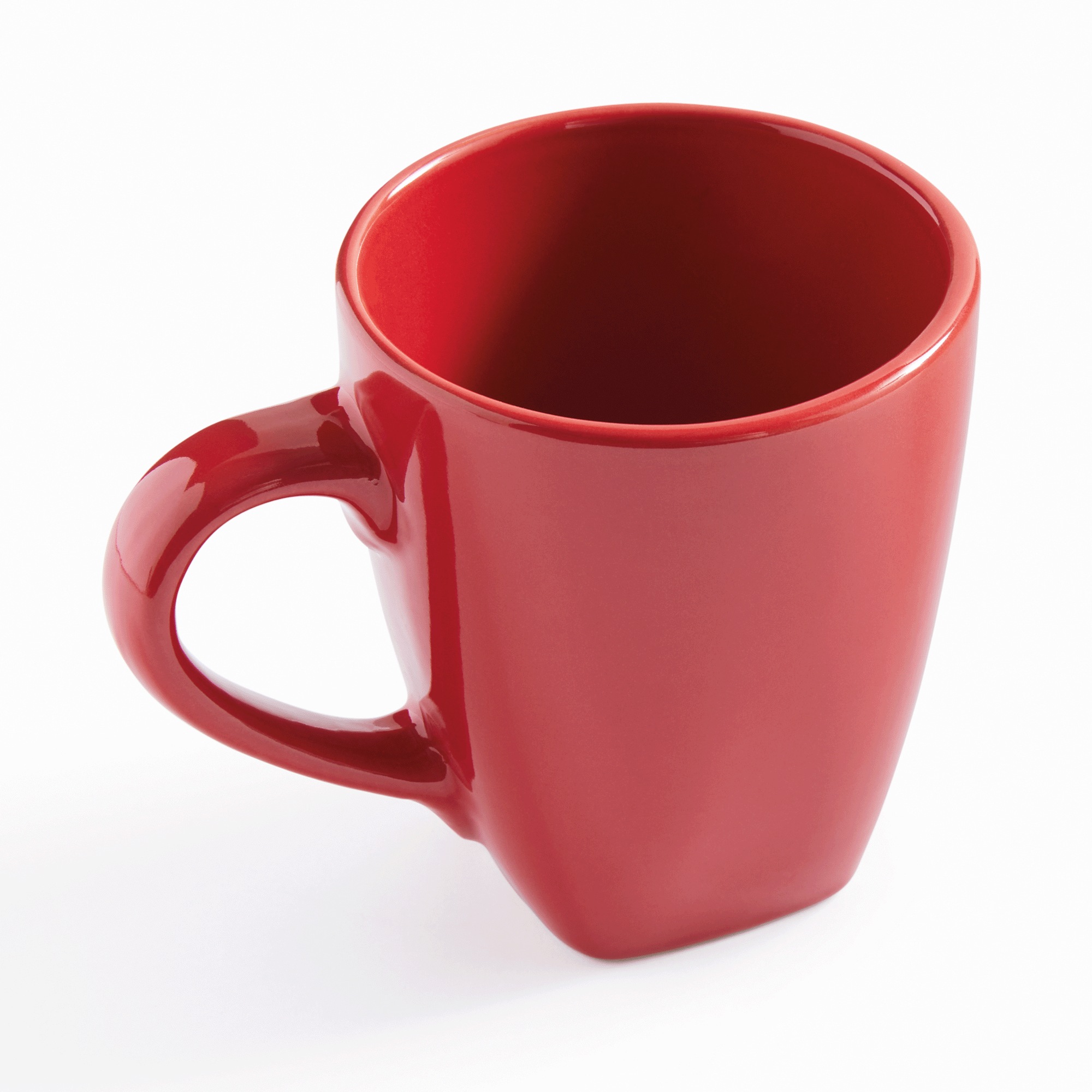 16-Piece Modern Square Dinnerware Set in Solid Colors