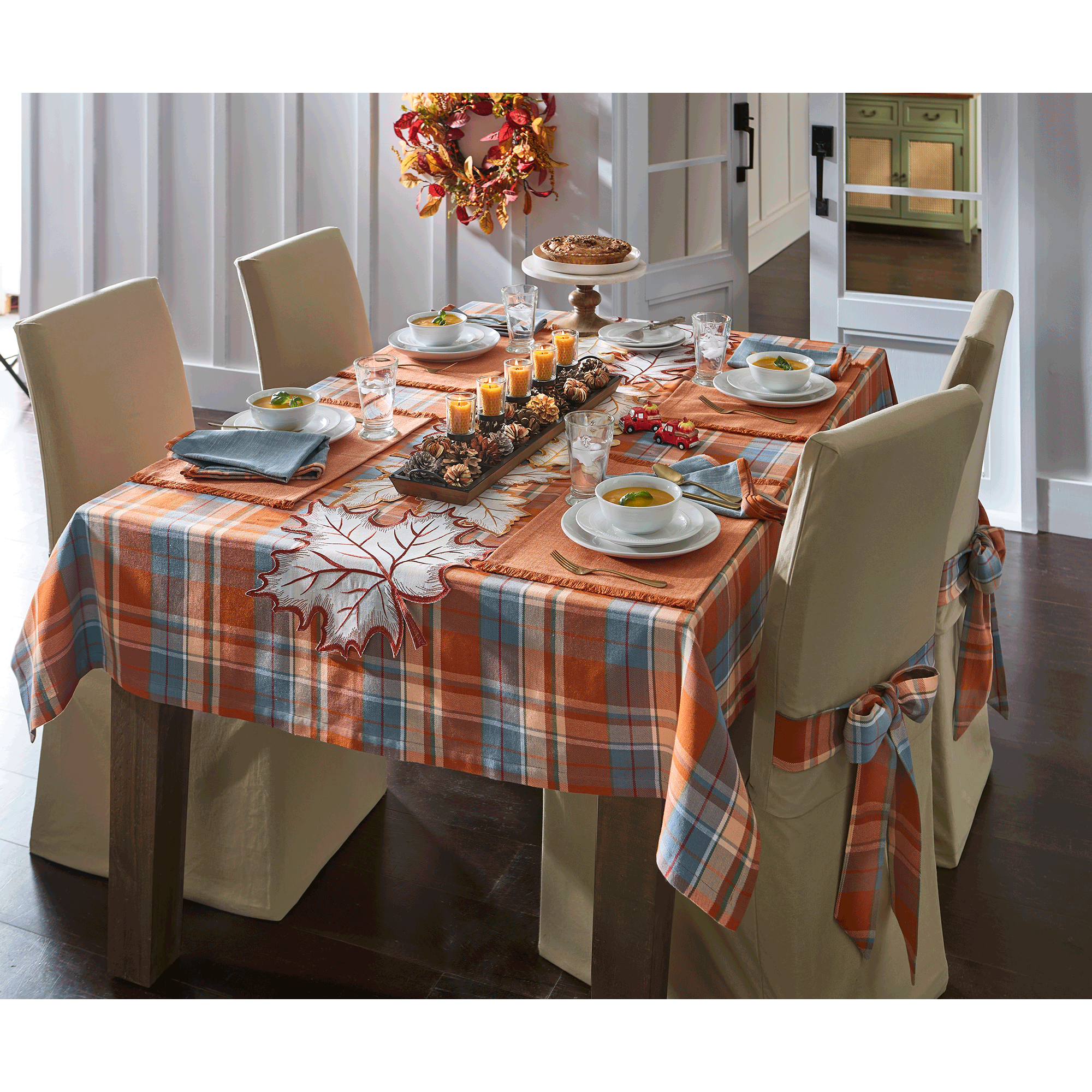 5-Light Candleholder Tray