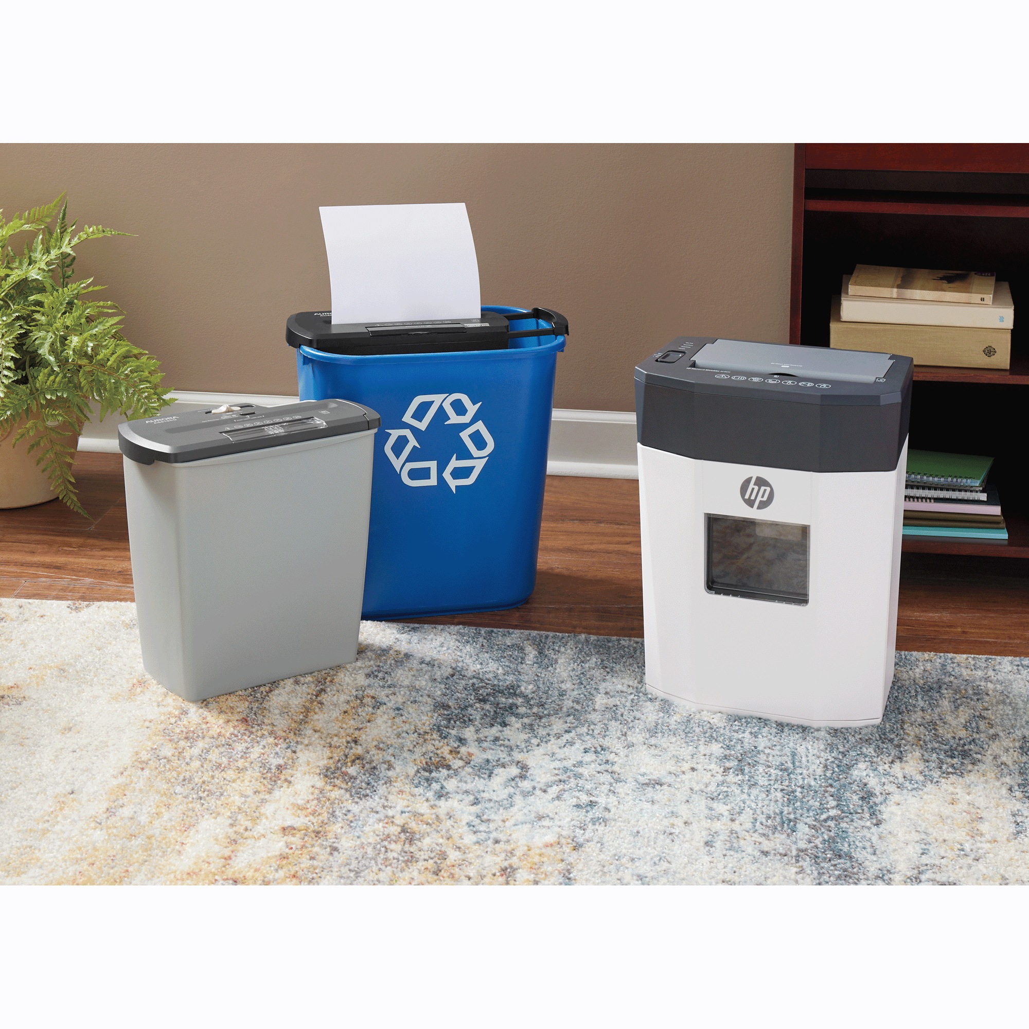 Aurora Mini 8-Sheet Paper Shredder without Basket 4 Aurora Mini 8-Sheet Paper Shredder without Basket