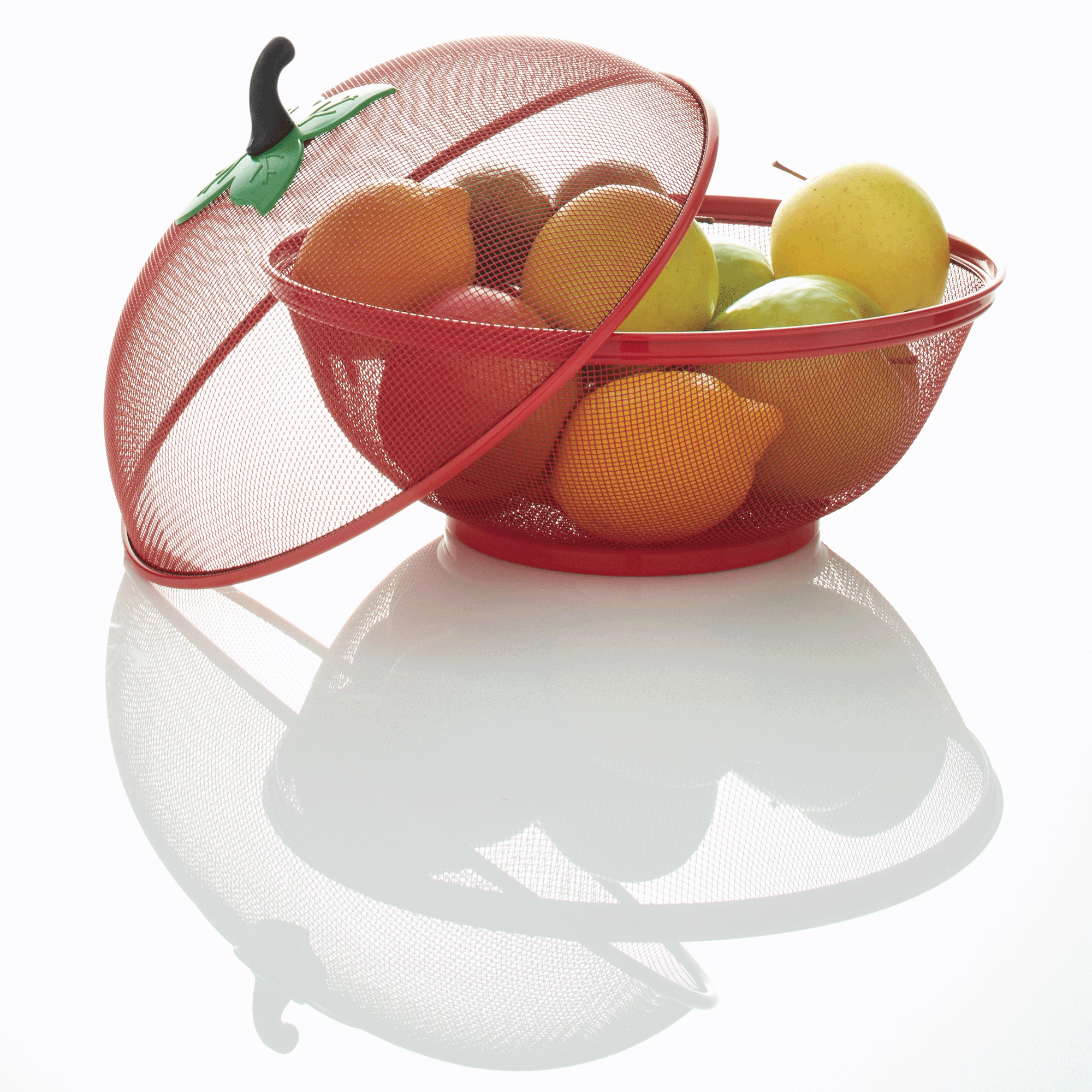 Covered Apple Basket