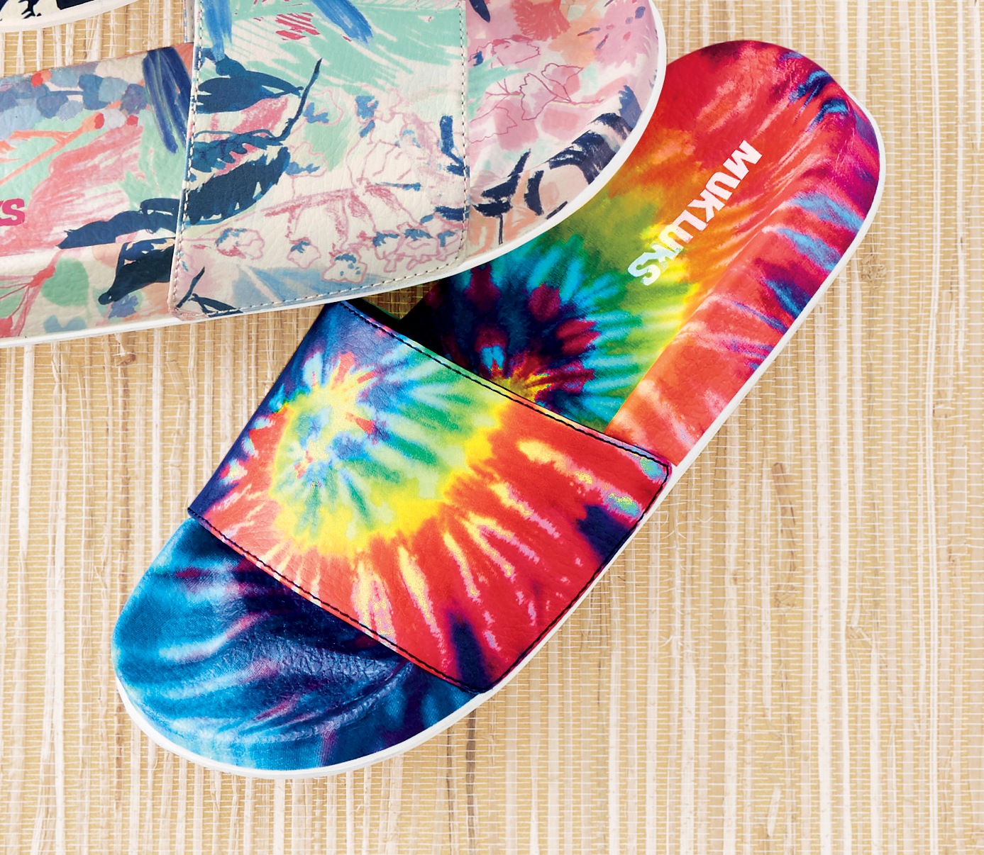 MUK LUKS Pool Party Printed Slide 3 MUK LUKS Pool Party Printed Slide