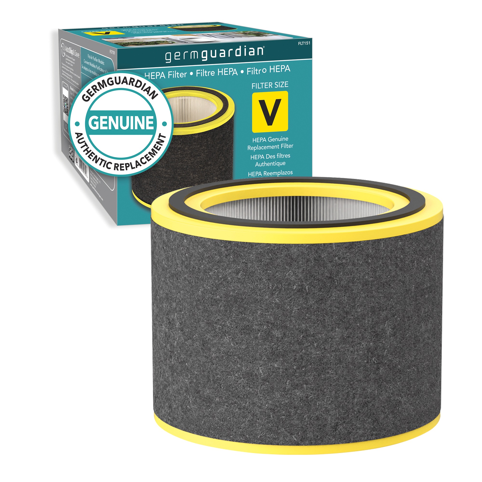 GermGuardian HEPA Pure FLT151 Replacement Combo Filter