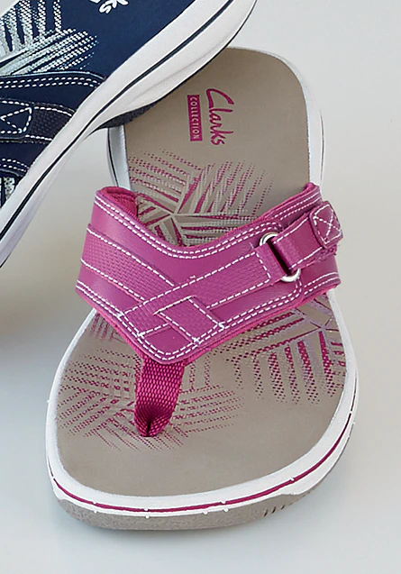 Clarks Women's Breeze Sea Thong 10 Clarks Women's Breeze Sea Thong