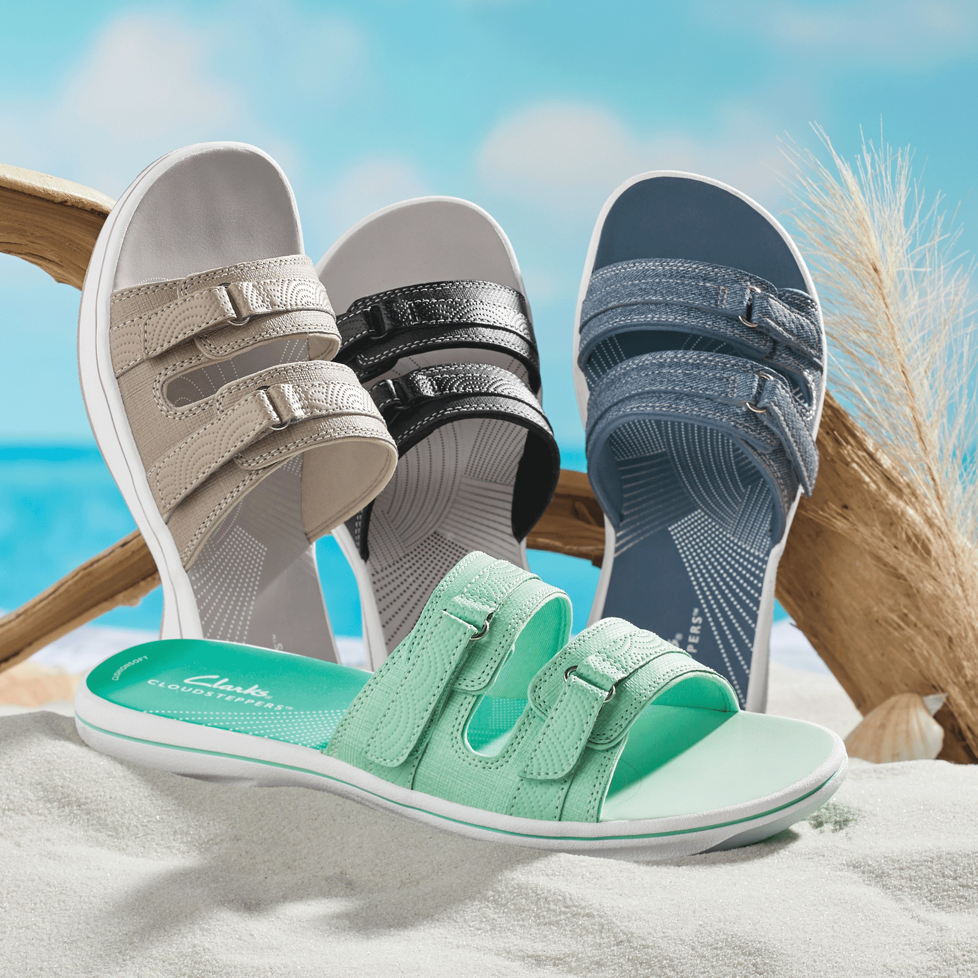 Clarks Breeze Piper Slide