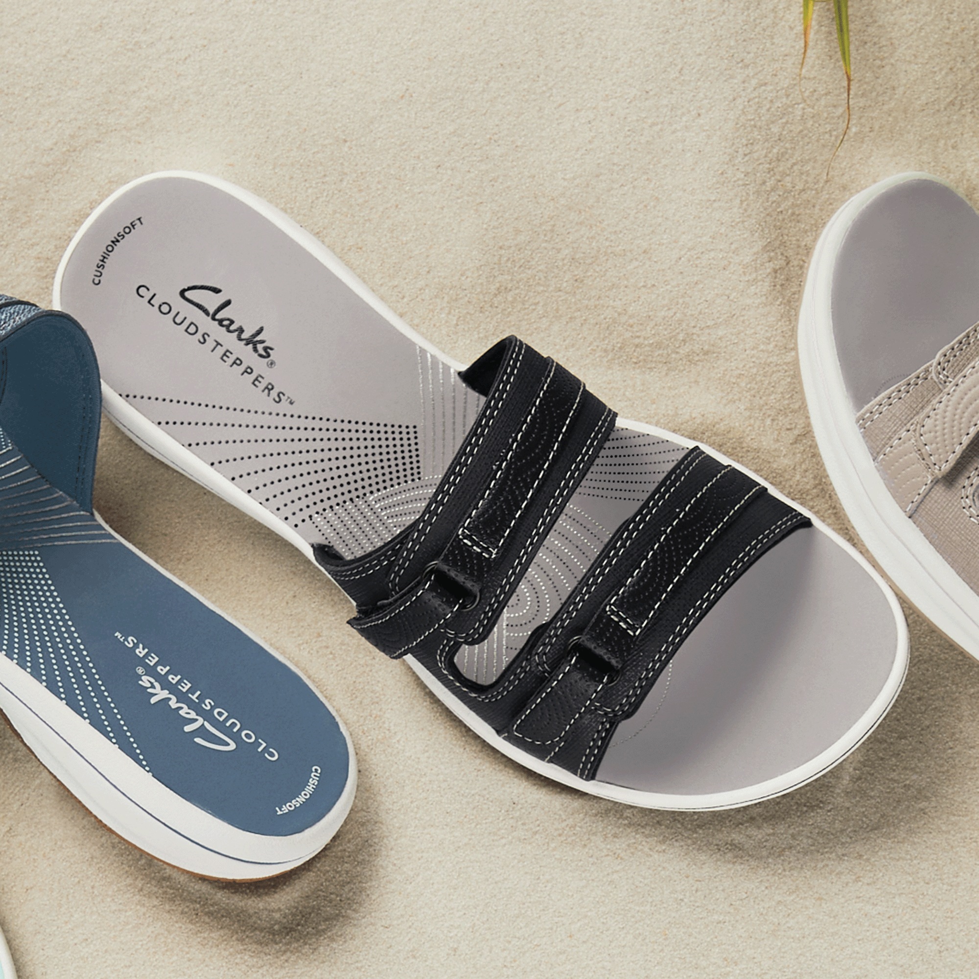 Clarks Breeze Piper Slide