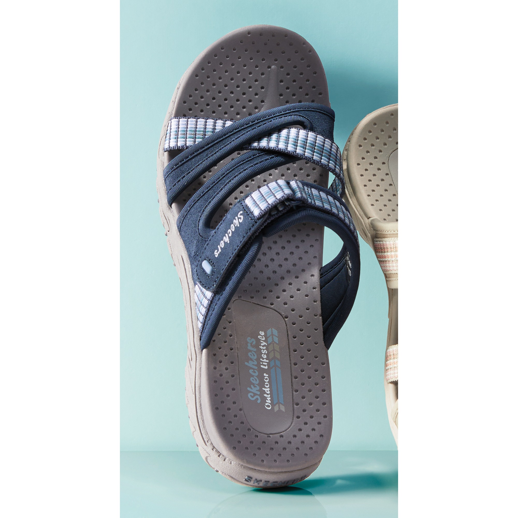 Skechers Women's Reggae Color Full Slide