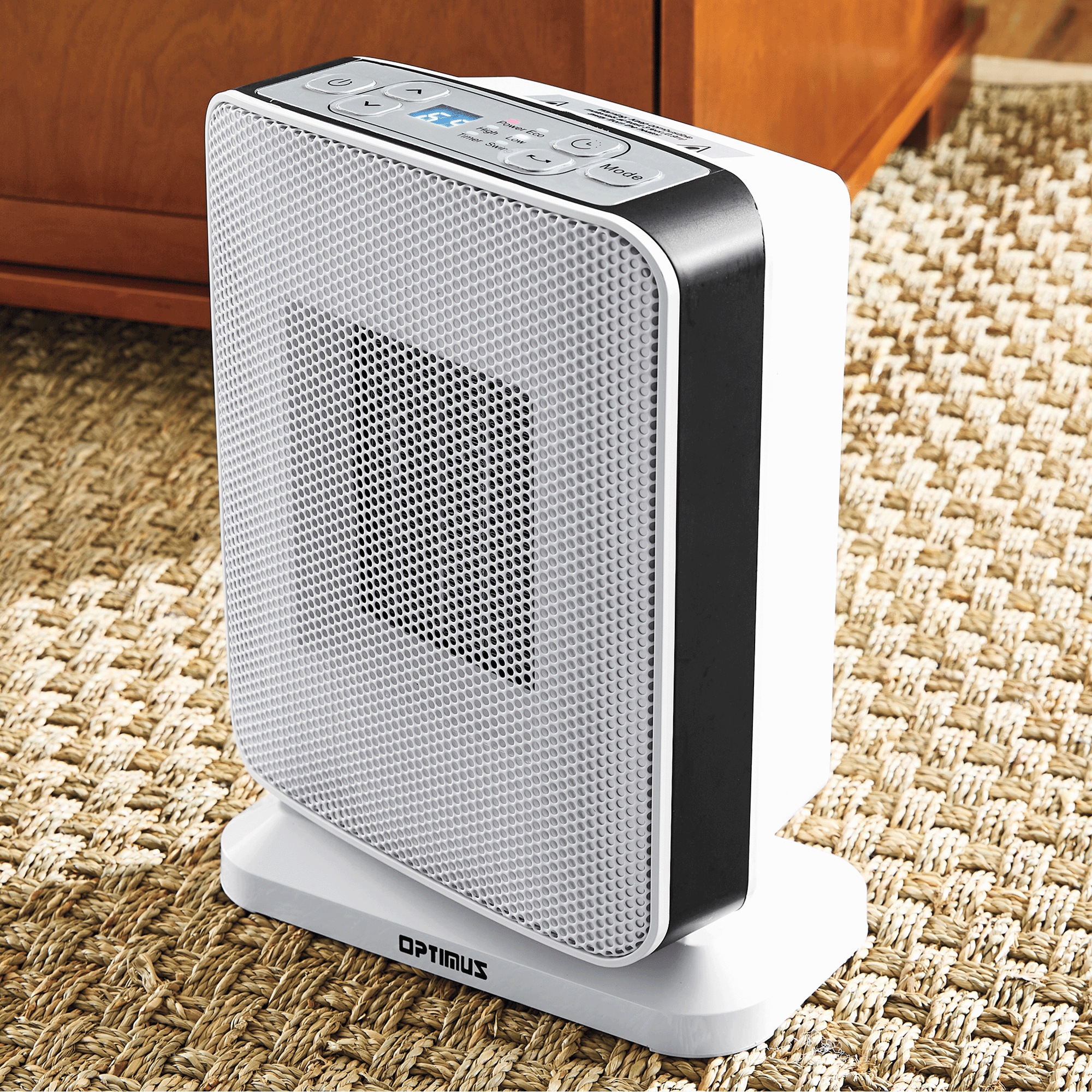 Optimus Portable Oscillation Heater with Thermostat