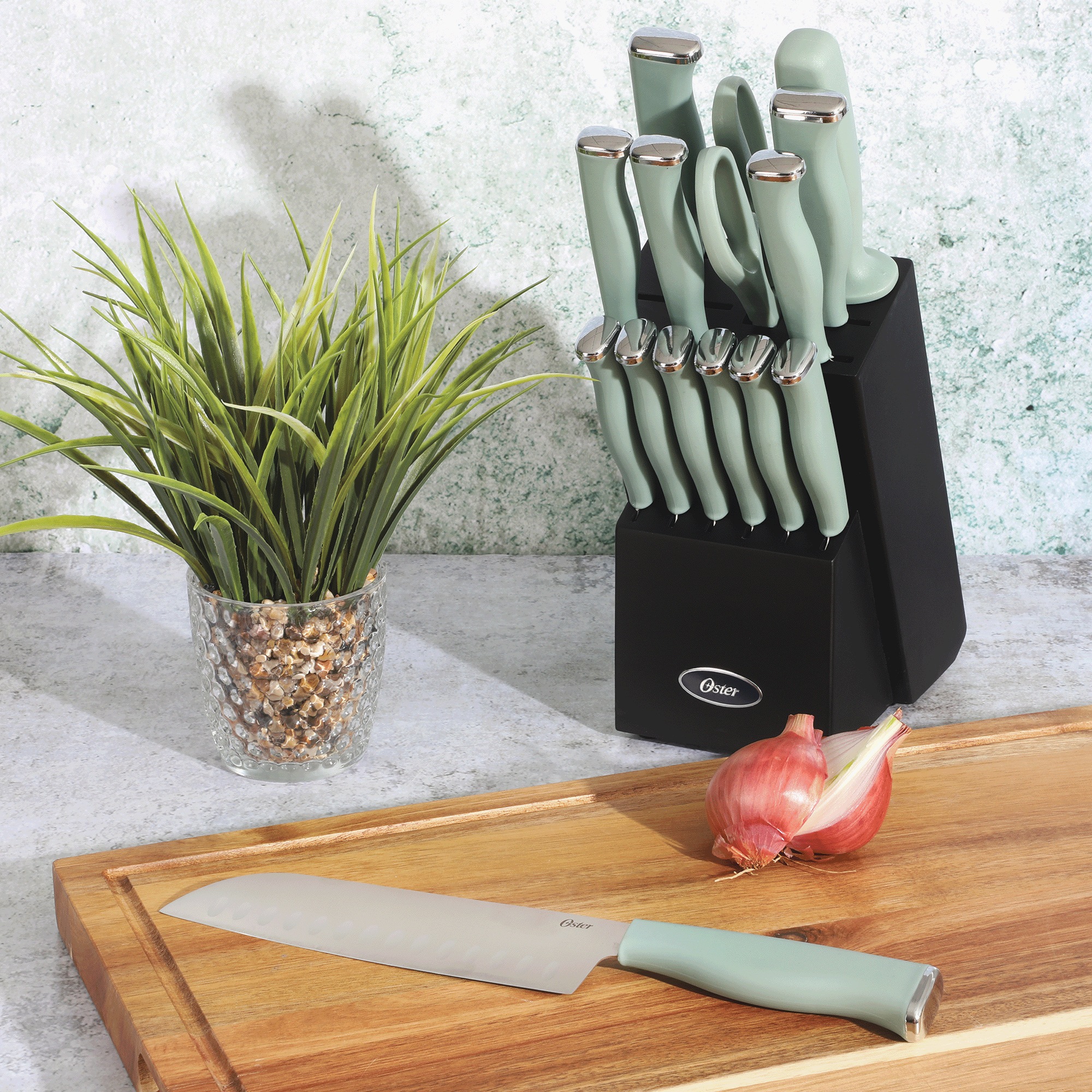 Oster Langmore 15-Piece Cutlery Set 8 Oster Langmore 15-Piece Cutlery Set