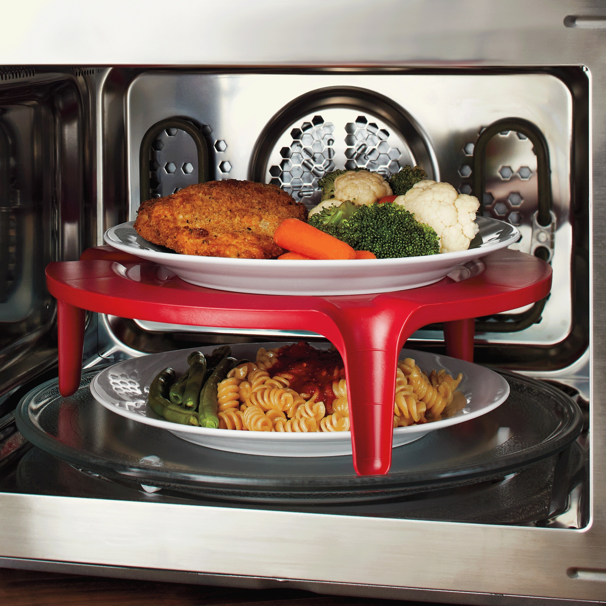 Nordic Ware Microwave Plate Stacker