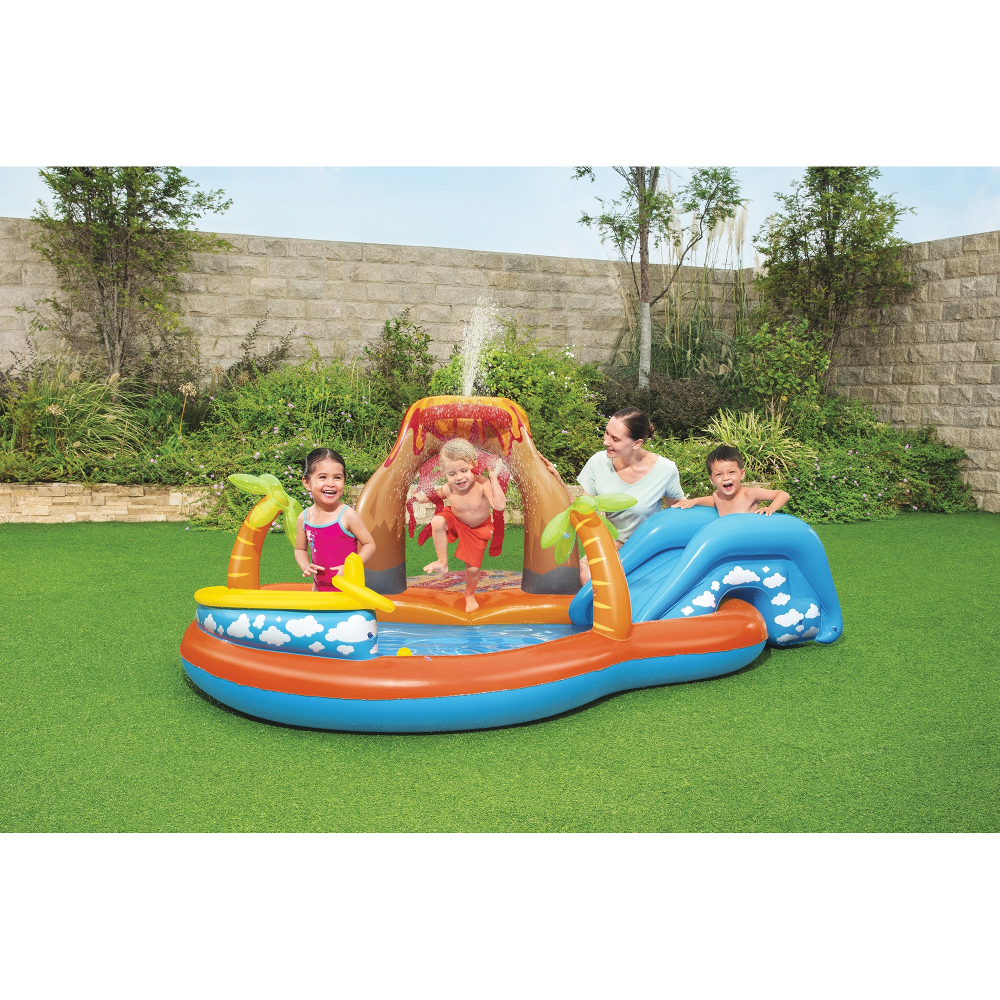 Bestway Lava Lagoon Inflatable Water Play Center