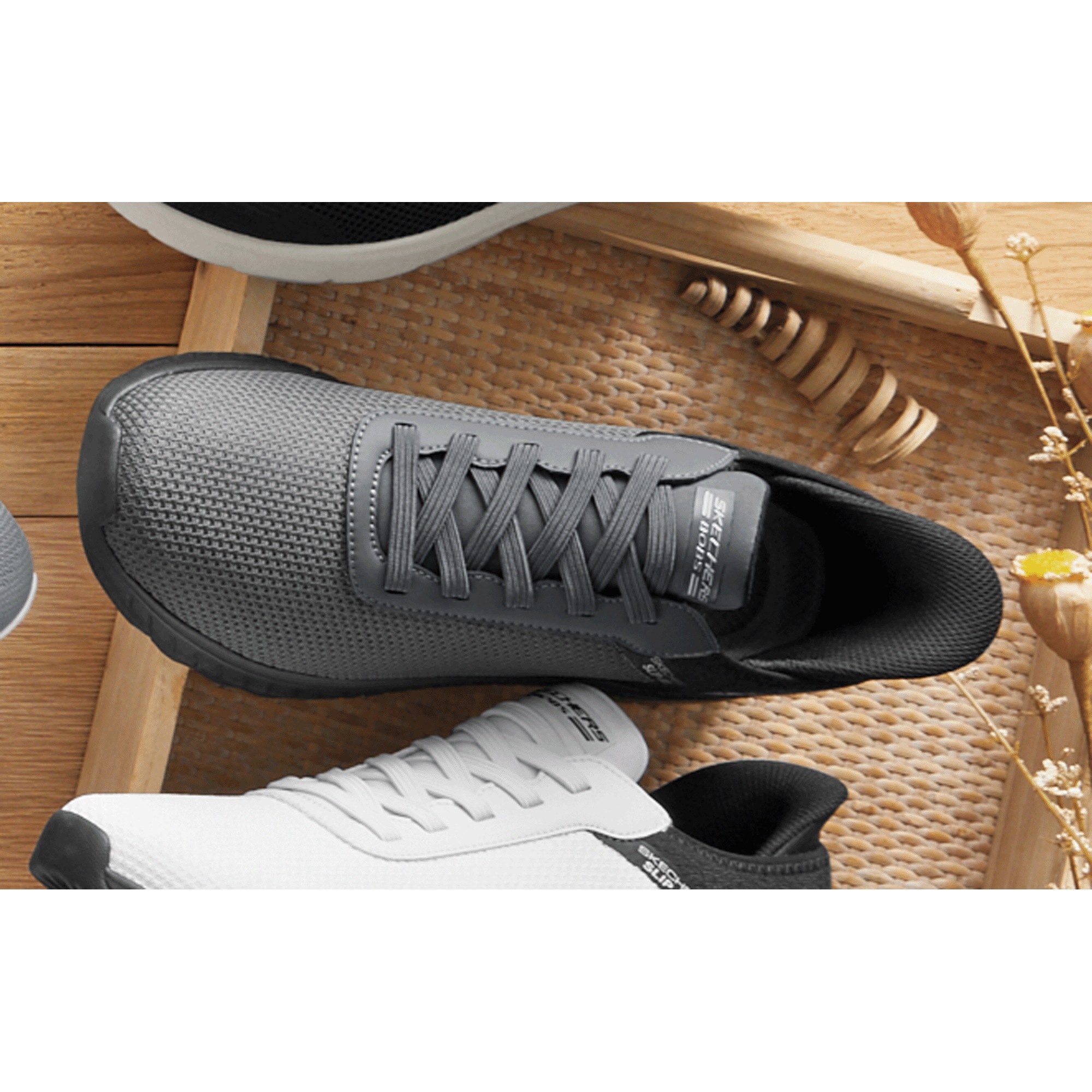 BOBS Men's Slip-Ins Squad Chaos Sneaker by Skechers 3 BOBS Men's Slip-Ins Squad Chaos Sneaker by Skechers