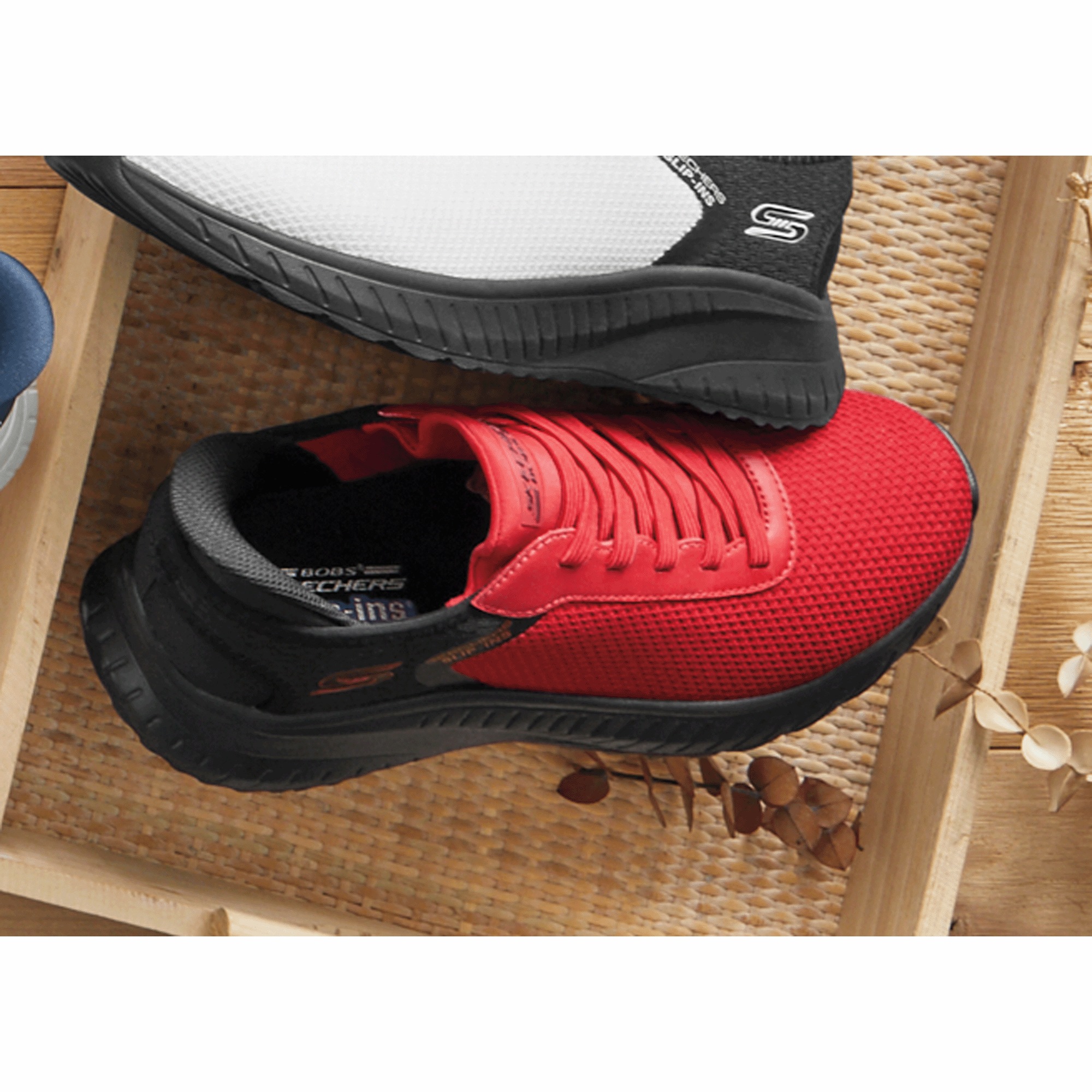 BOBS Men's Slip-Ins Squad Chaos Sneaker by Skechers 4 BOBS Men's Slip-Ins Squad Chaos Sneaker by Skechers