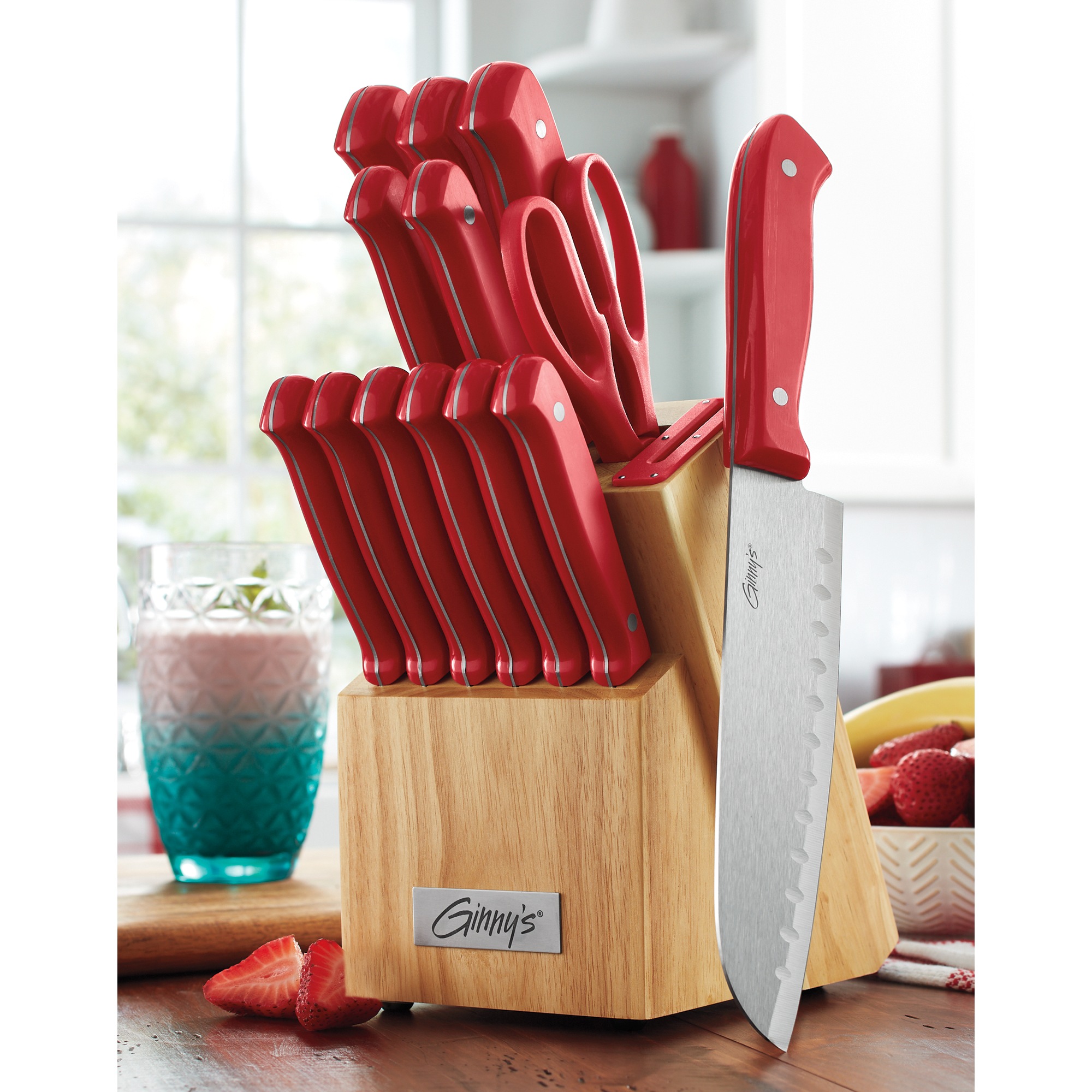 Ginny's 14-Piece Cutlery Set with Sharpener 3 Ginny's 14-Piece Cutlery Set with Sharpener