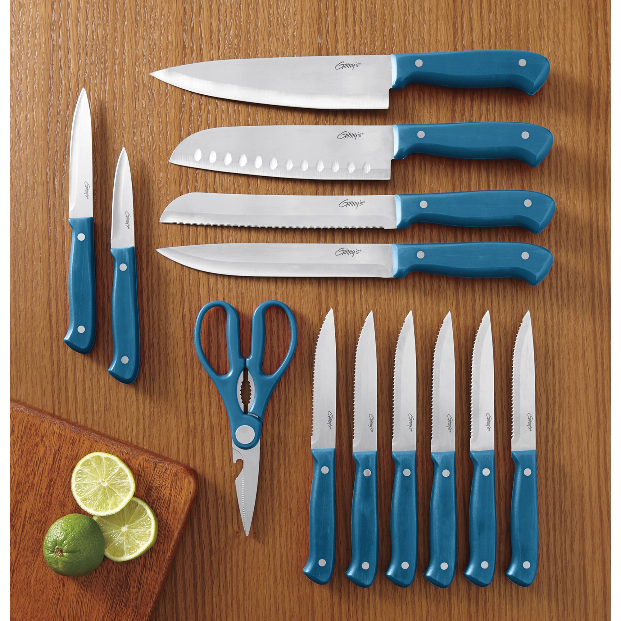 Ginny's 14-Piece Cutlery Set with Sharpener 7 Ginny's 14-Piece Cutlery Set with Sharpener