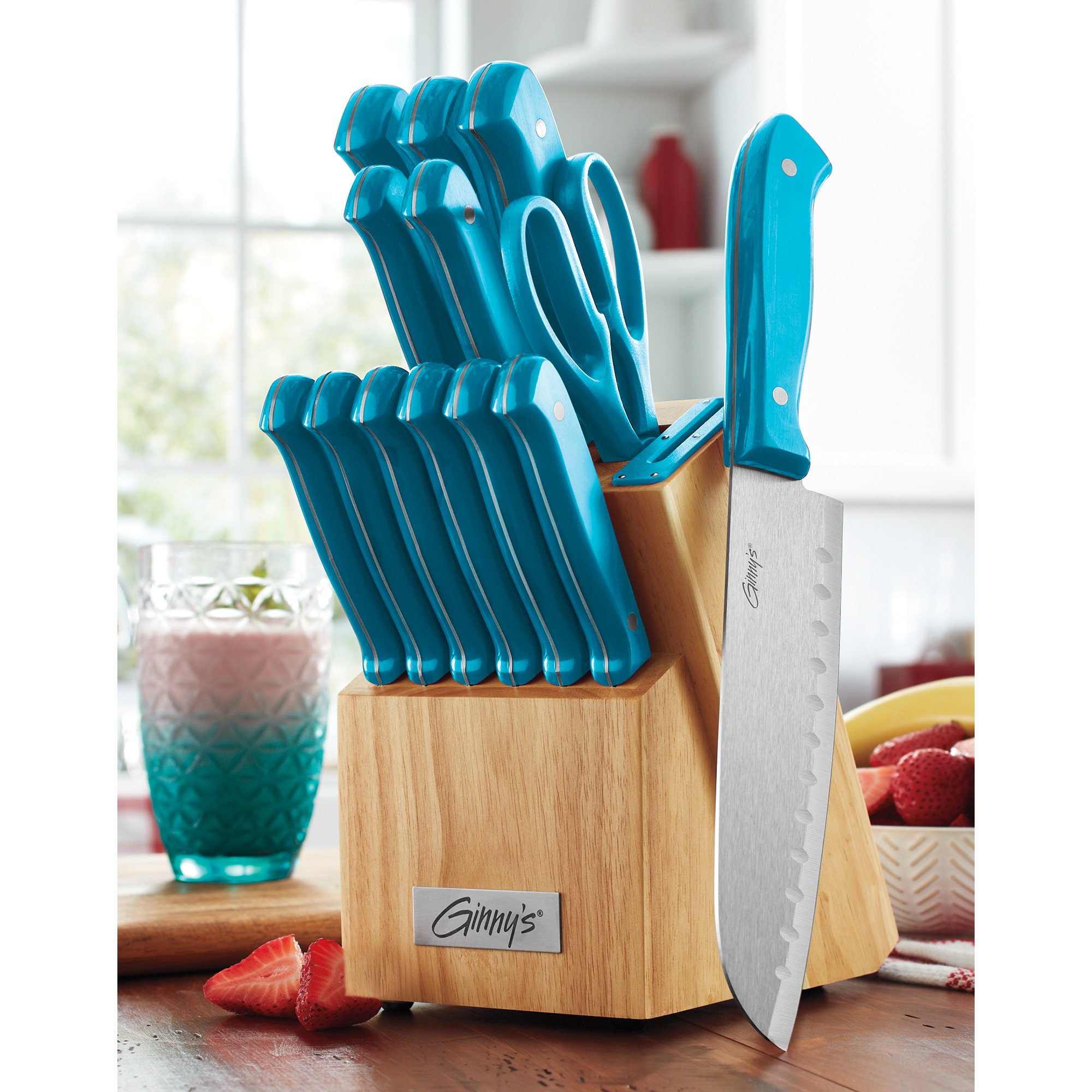 Ginny's 14-Piece Cutlery Set with Sharpener 8 Ginny's 14-Piece Cutlery Set with Sharpener