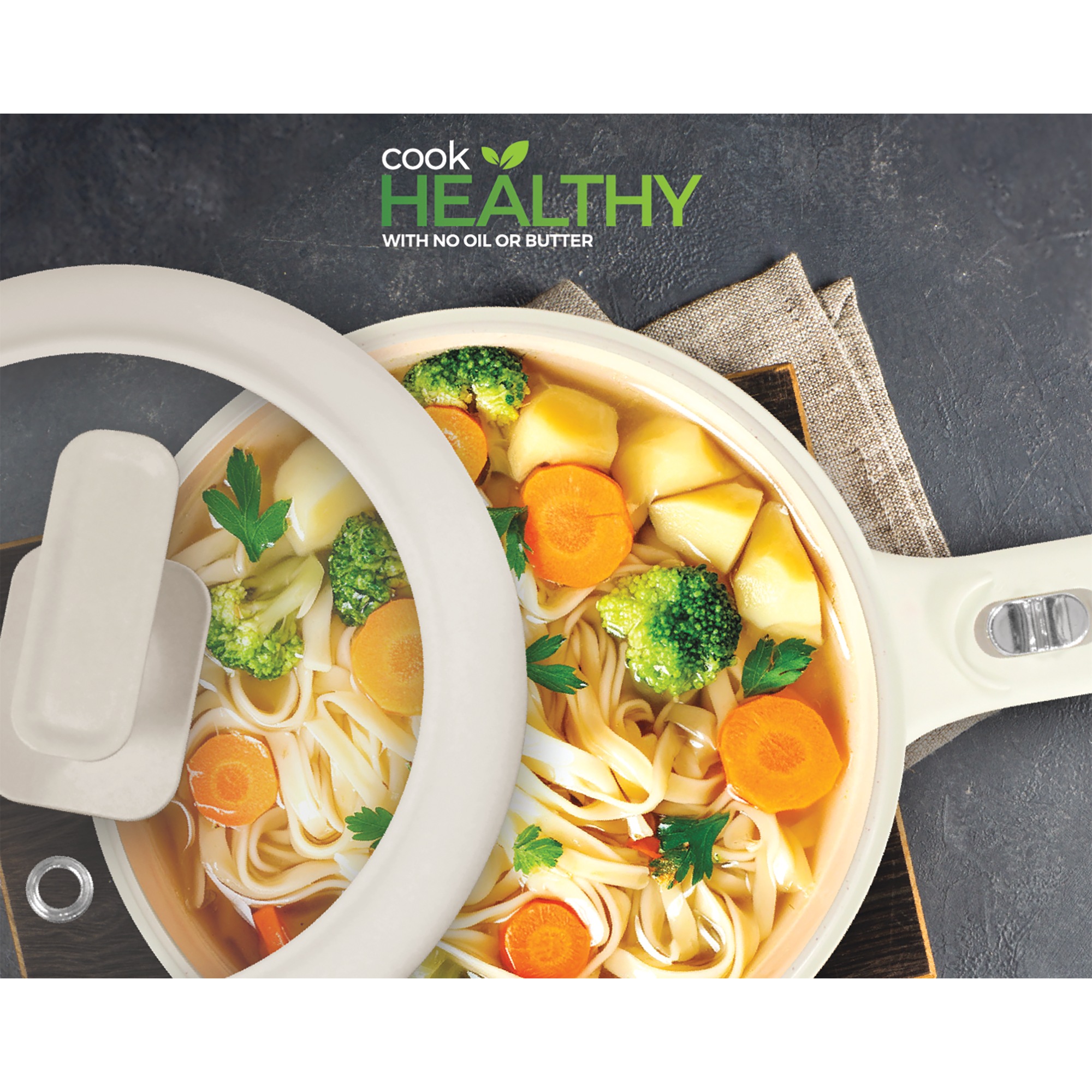 Ceramax 2.6-qt. Electric Cooker