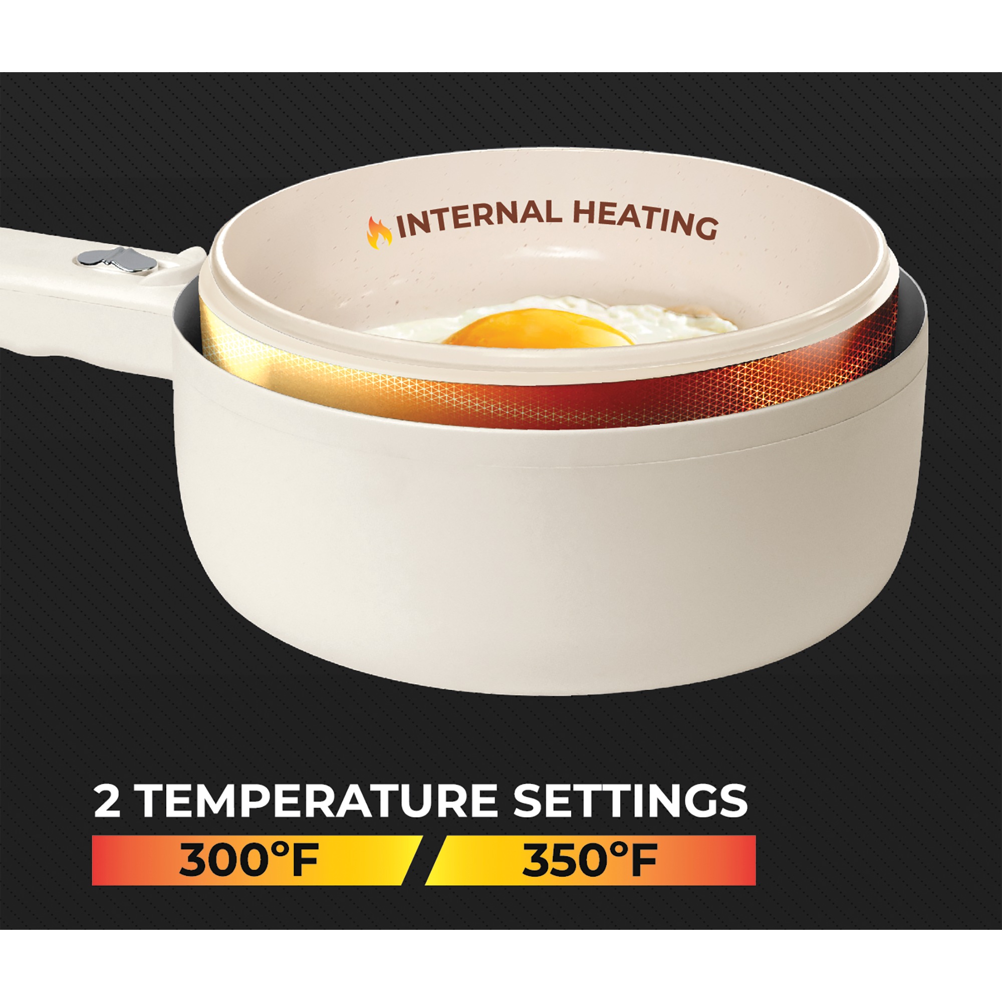 Ceramax 2.6-qt. Electric Cooker