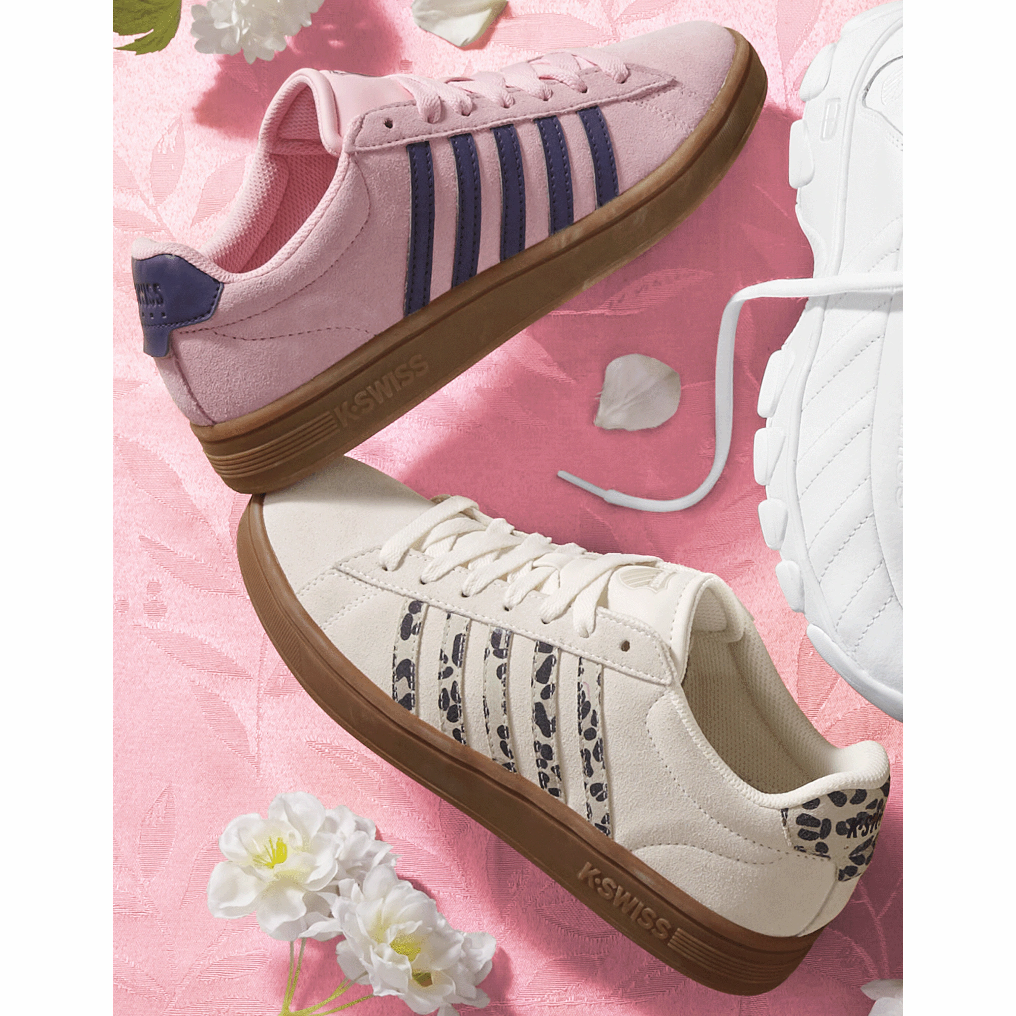 K-Swiss Women's Court Tiebreak II Suede Shoe