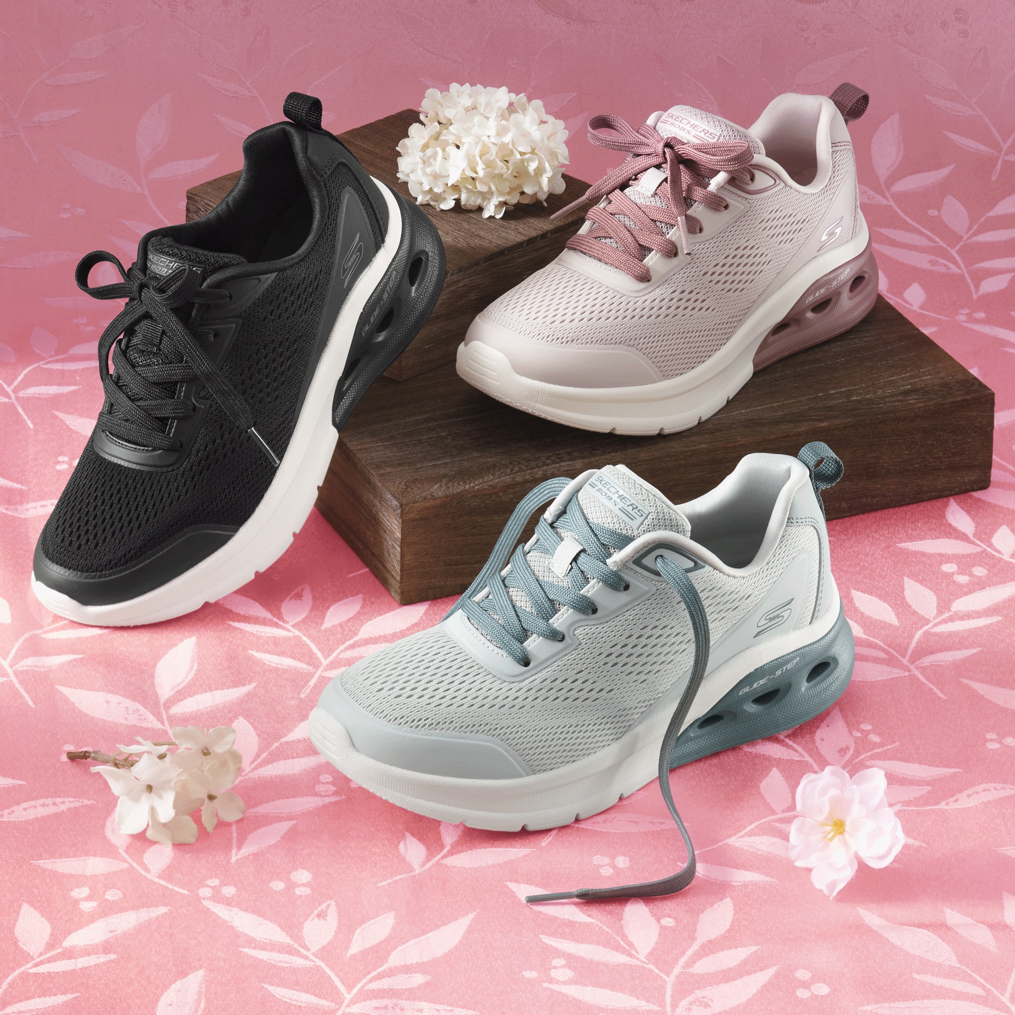 BOBS Women's Sport Arc Waves 2.0 Now In Shoe by Skechers