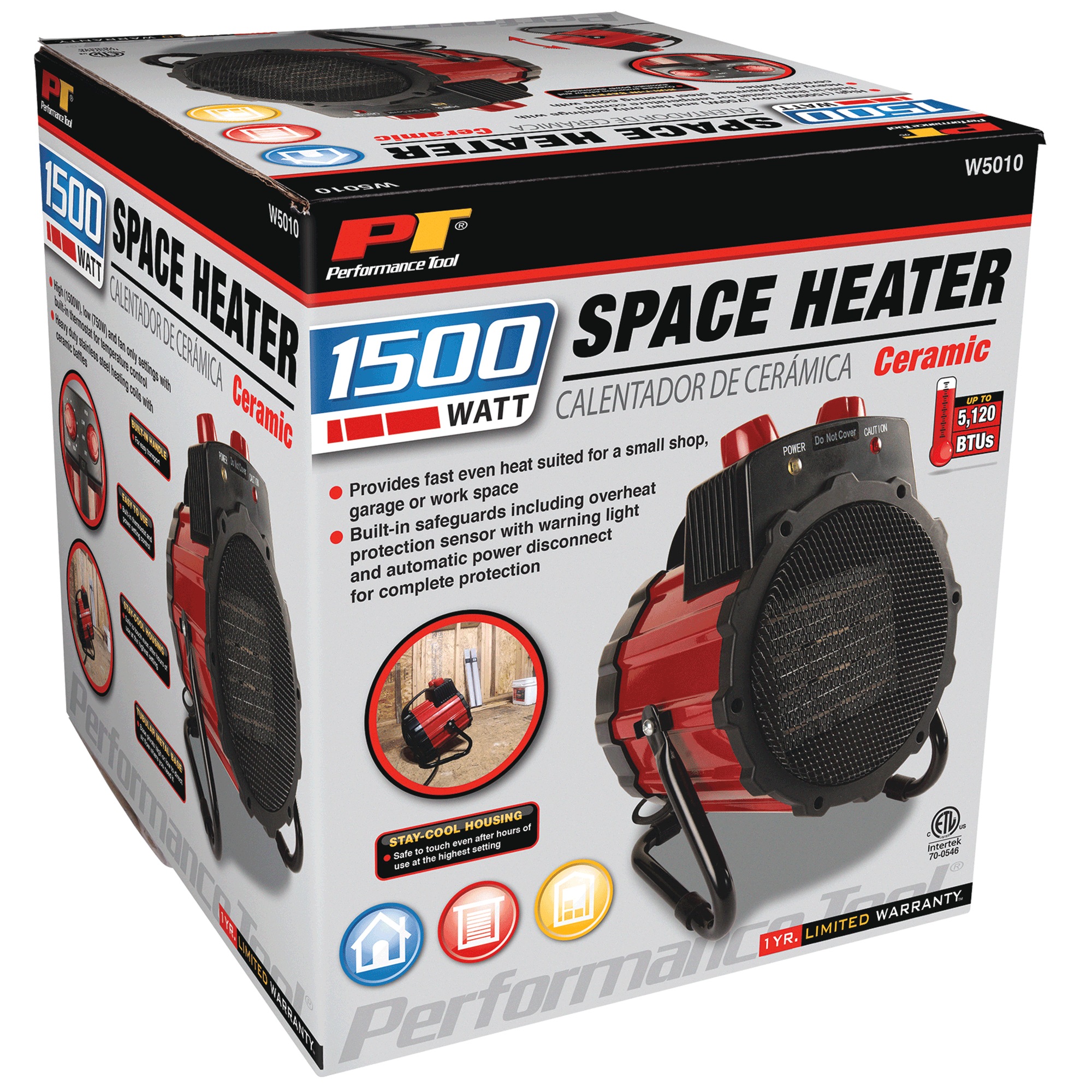 Performance Tool Utility Ceramic Heater