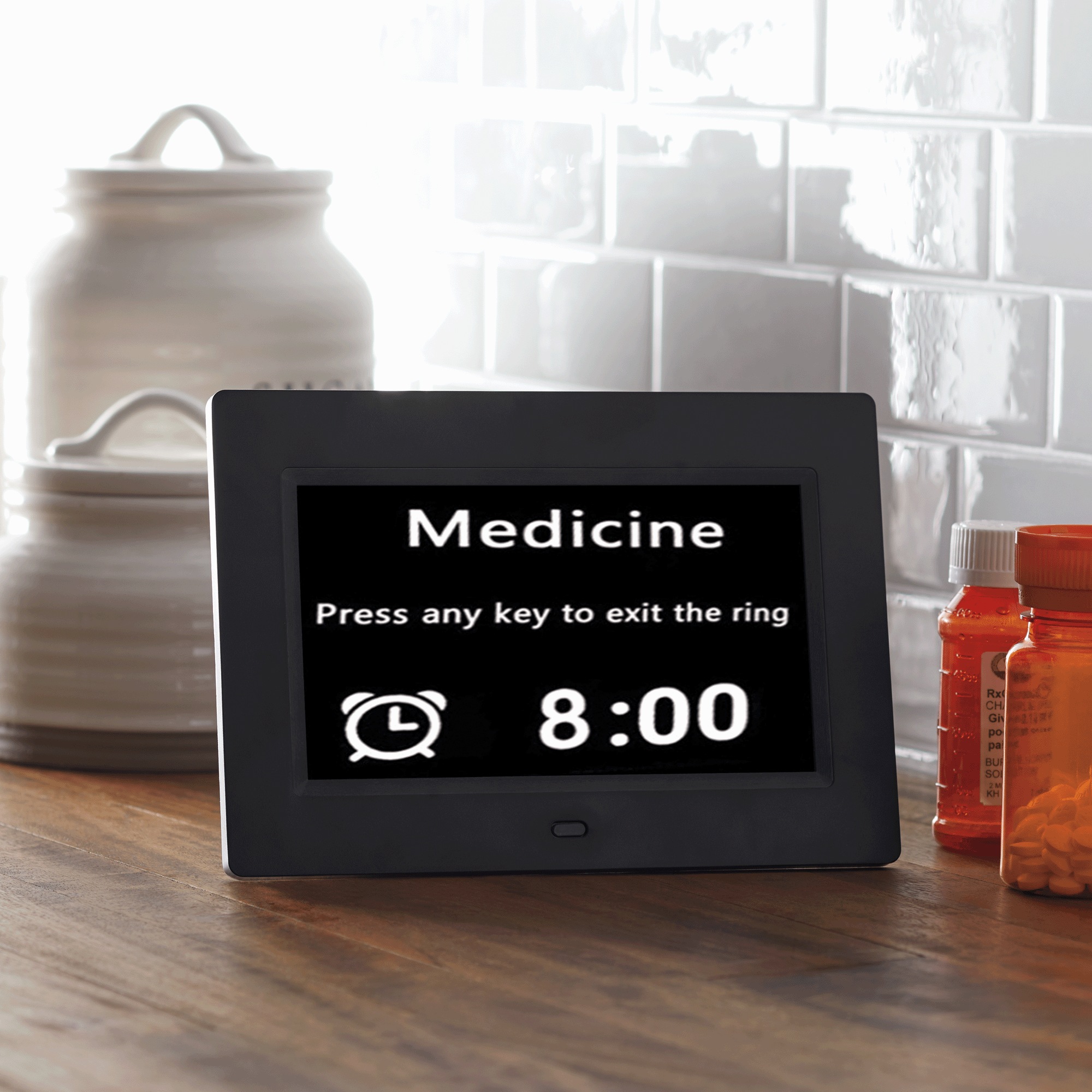 Digital Calendar Day Clock