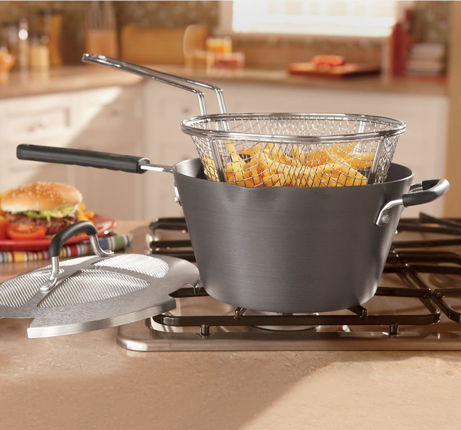 4.5-Qt. Stovetop Deep Fryer Set