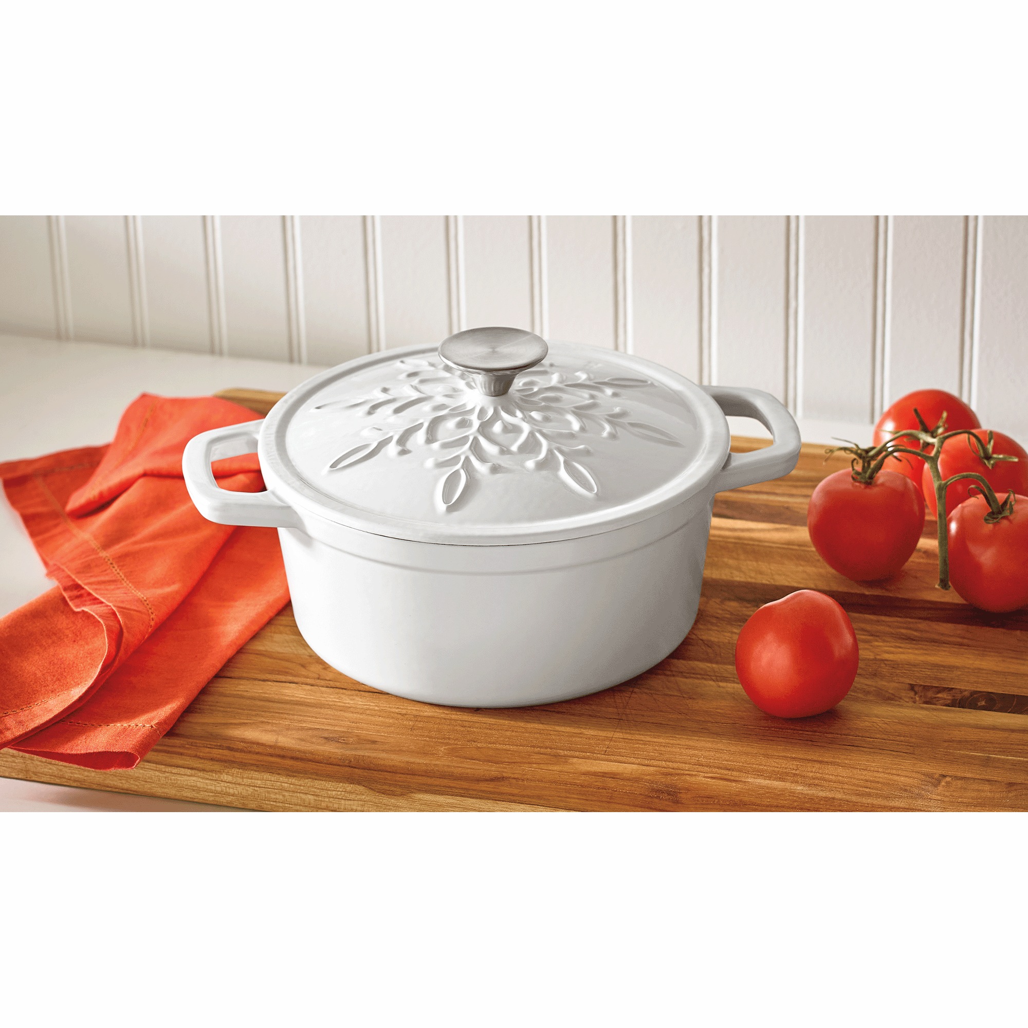 3-Quart Seasonal Enameled Cast Iron Dutch Oven 3 3-Quart Seasonal Enameled Cast Iron Dutch Oven