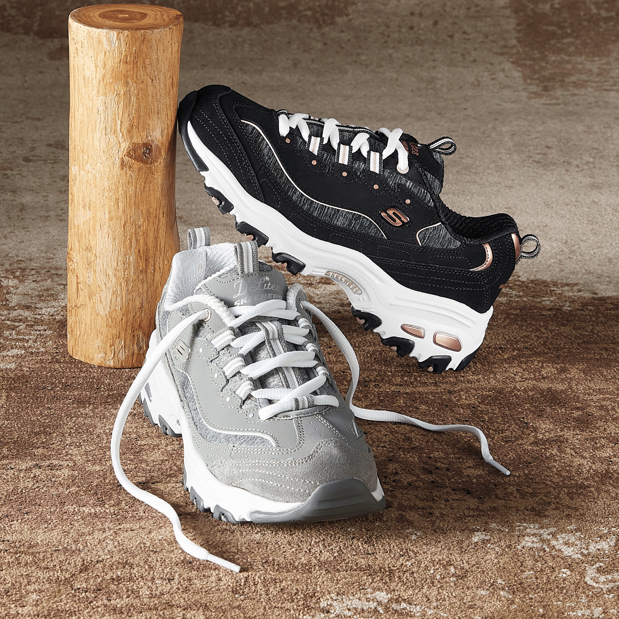 Skechers Women's D'Lites Me-Time Lace-Up