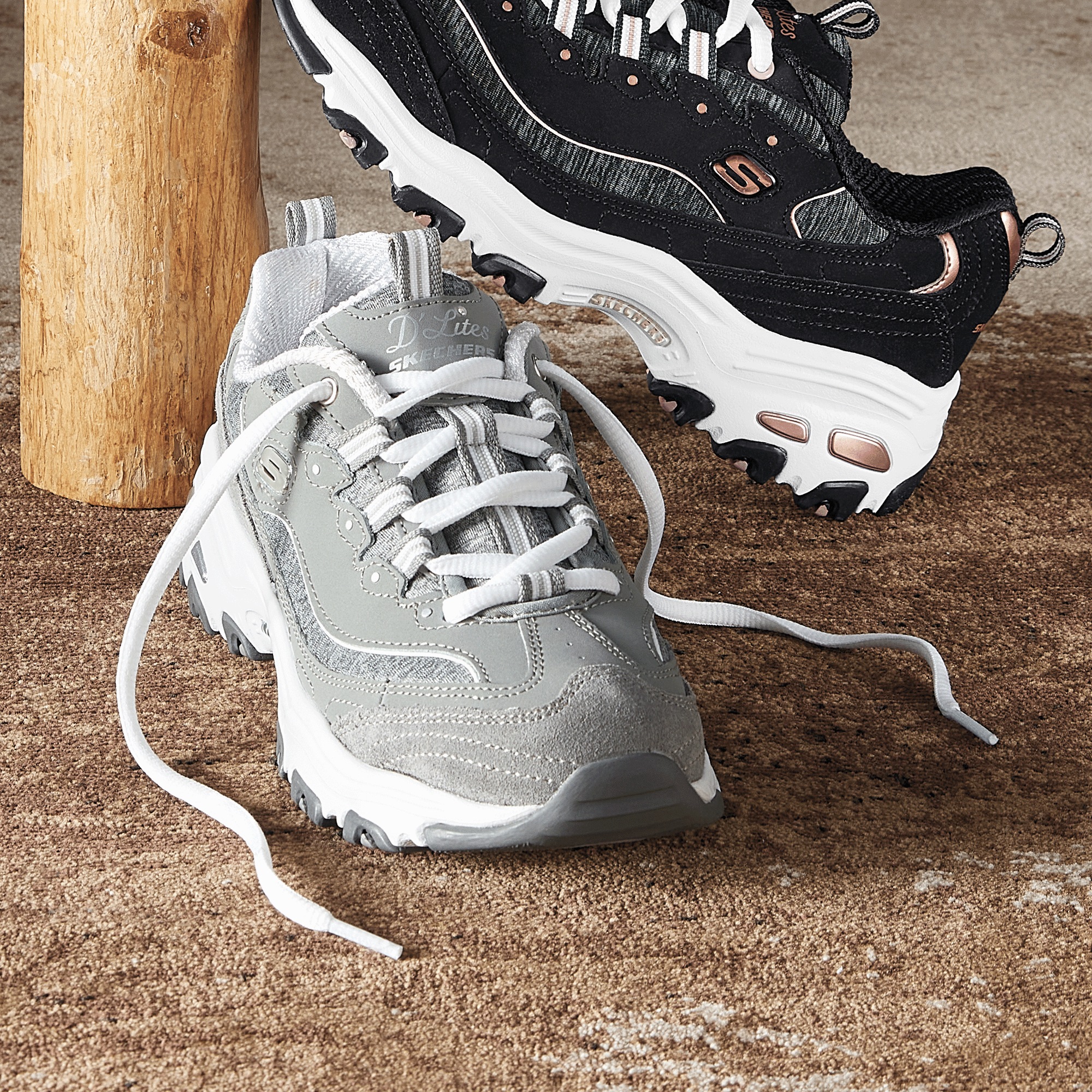 Skechers Women's D'Lites Me-Time Lace-Up 3 Skechers Women's D'Lites Me-Time Lace-Up