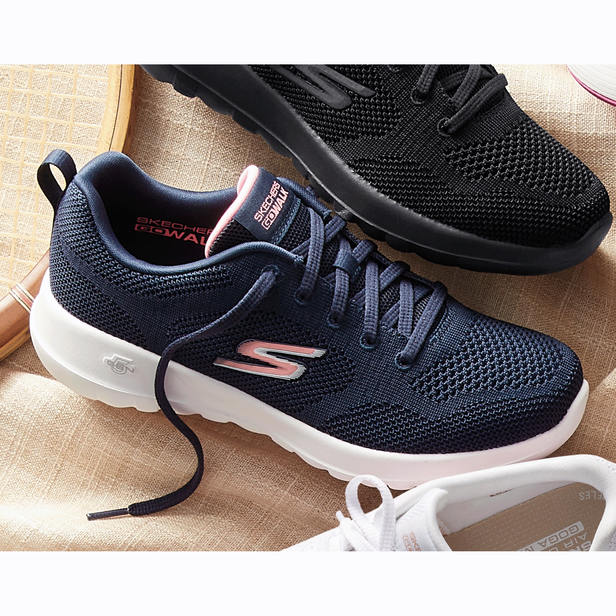 Skechers Women's GO WALK Joy Violet Lace-Up