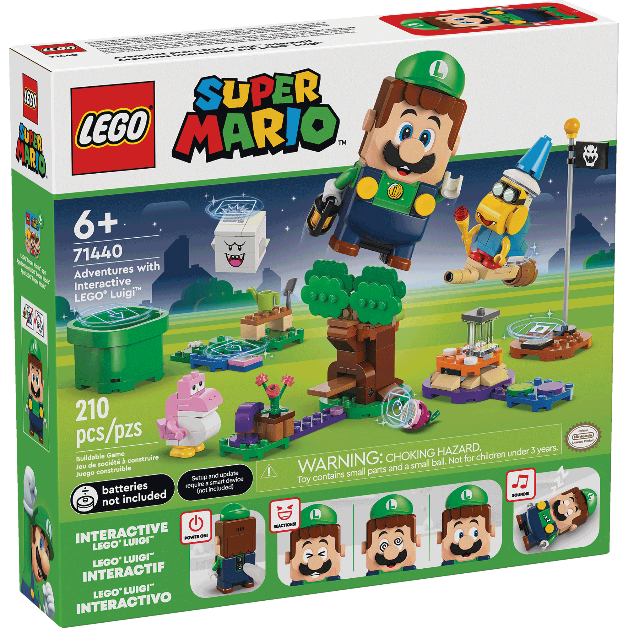 LEGO Adventures with Interactive LEGO Luigi 3 LEGO Adventures with Interactive LEGO Luigi
