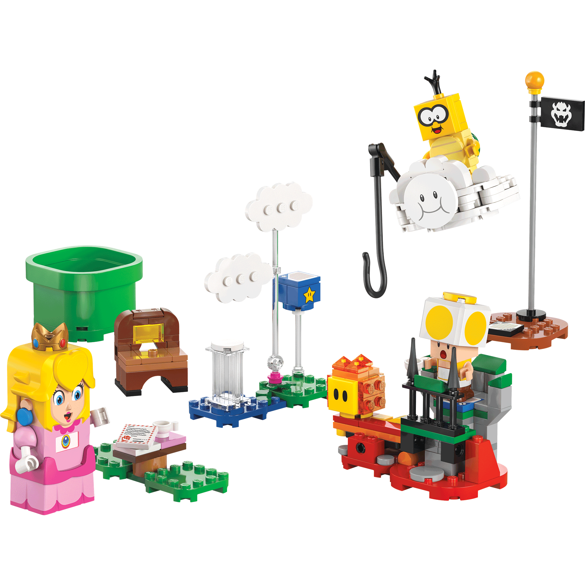 LEGO Adventures with Interactive LEGO Peach