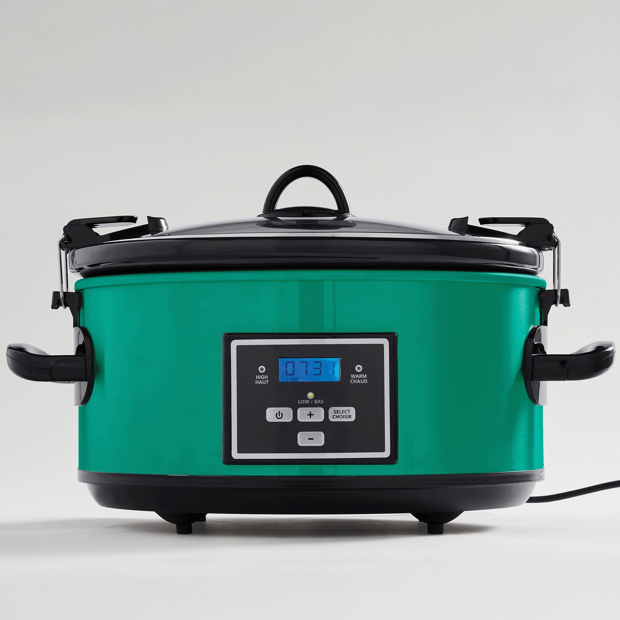 6-Quart Digital Display Slow Cooker