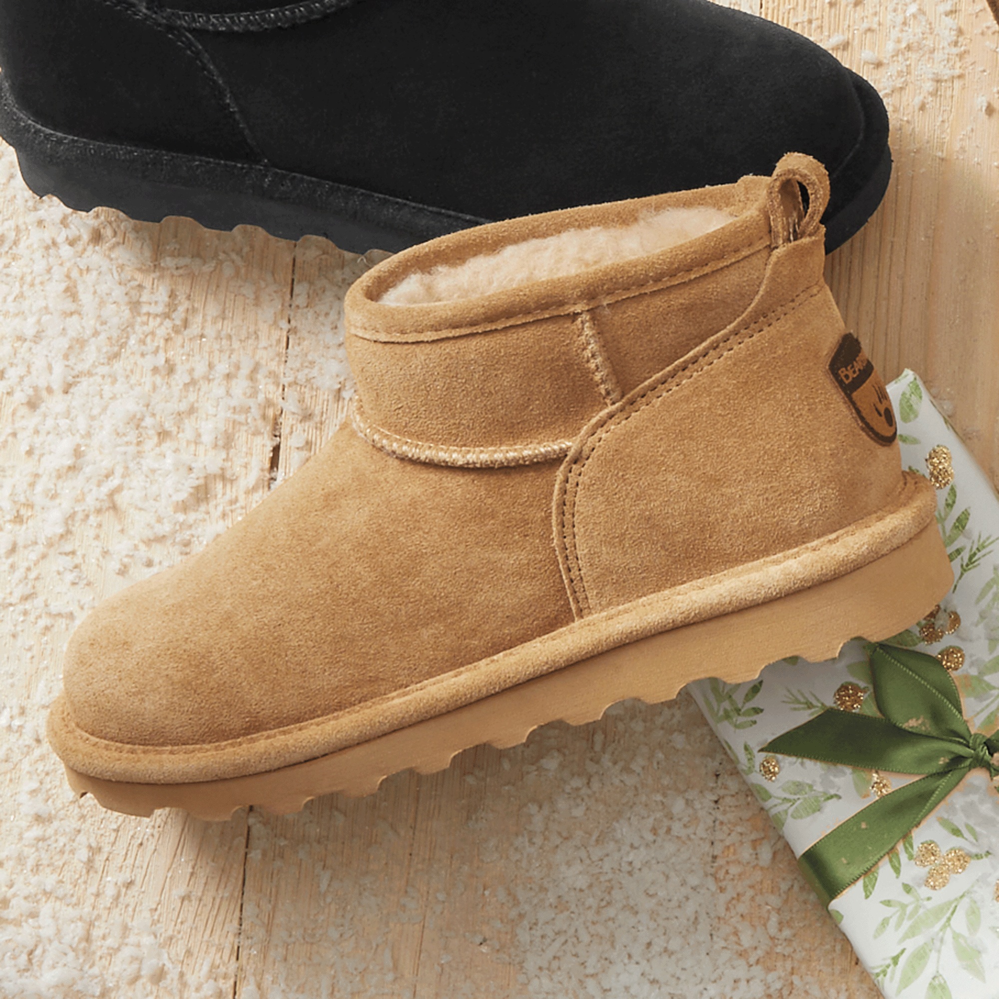 Bearpaw Shorty Suede Bootie for Women with Water Resistance 3 Bearpaw Shorty Suede Bootie for Women with Water Resistance